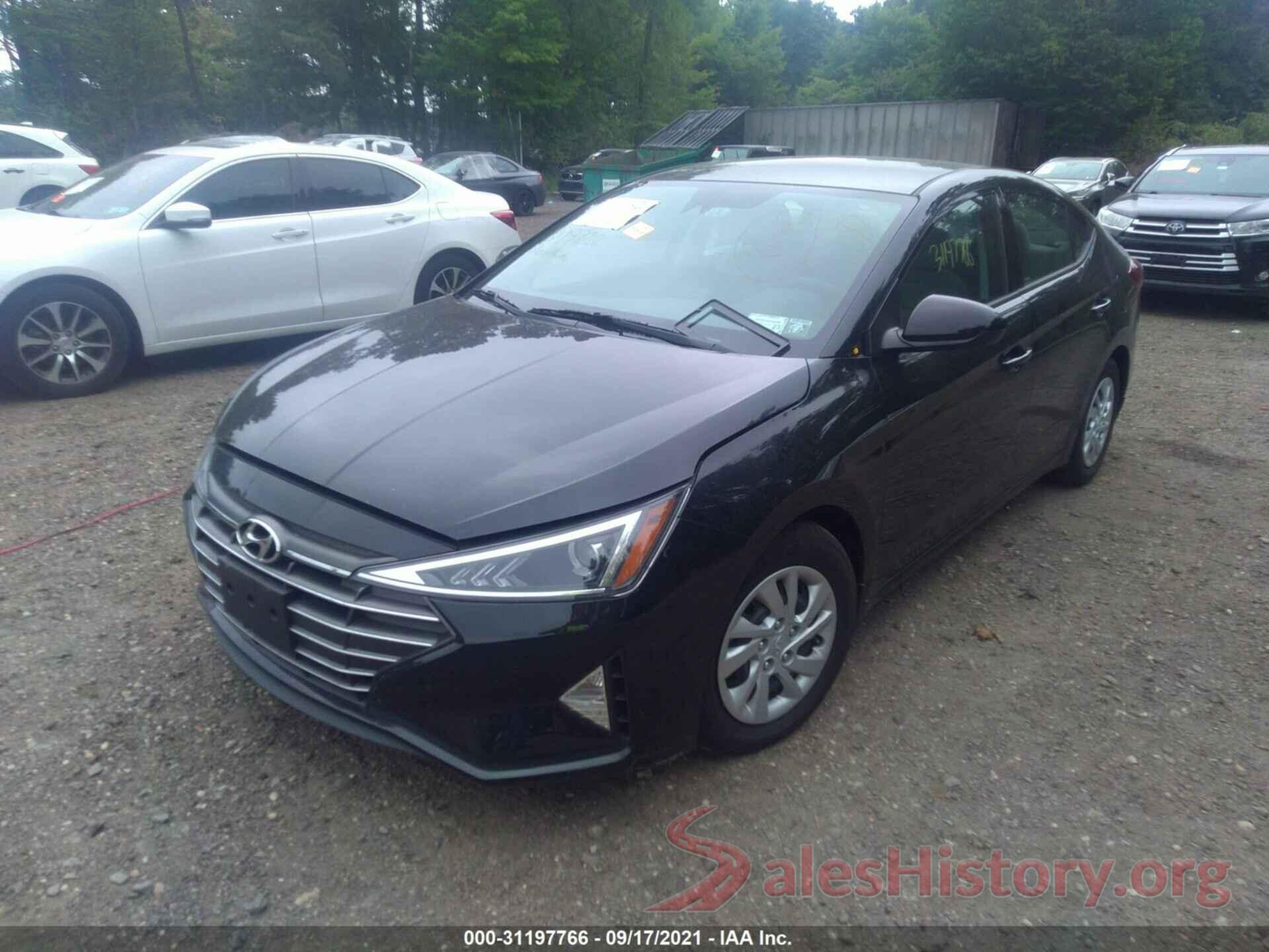 5NPD74LF8LH535296 2020 HYUNDAI ELANTRA