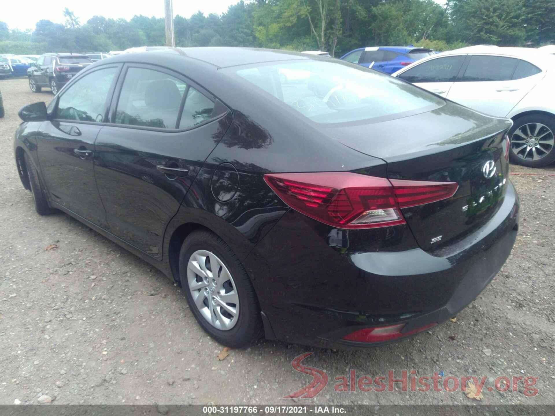 5NPD74LF8LH535296 2020 HYUNDAI ELANTRA