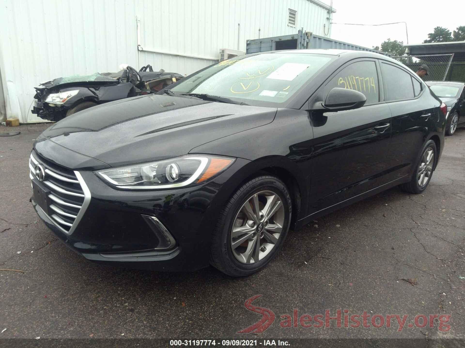 5NPD84LF9HH169580 2017 HYUNDAI ELANTRA