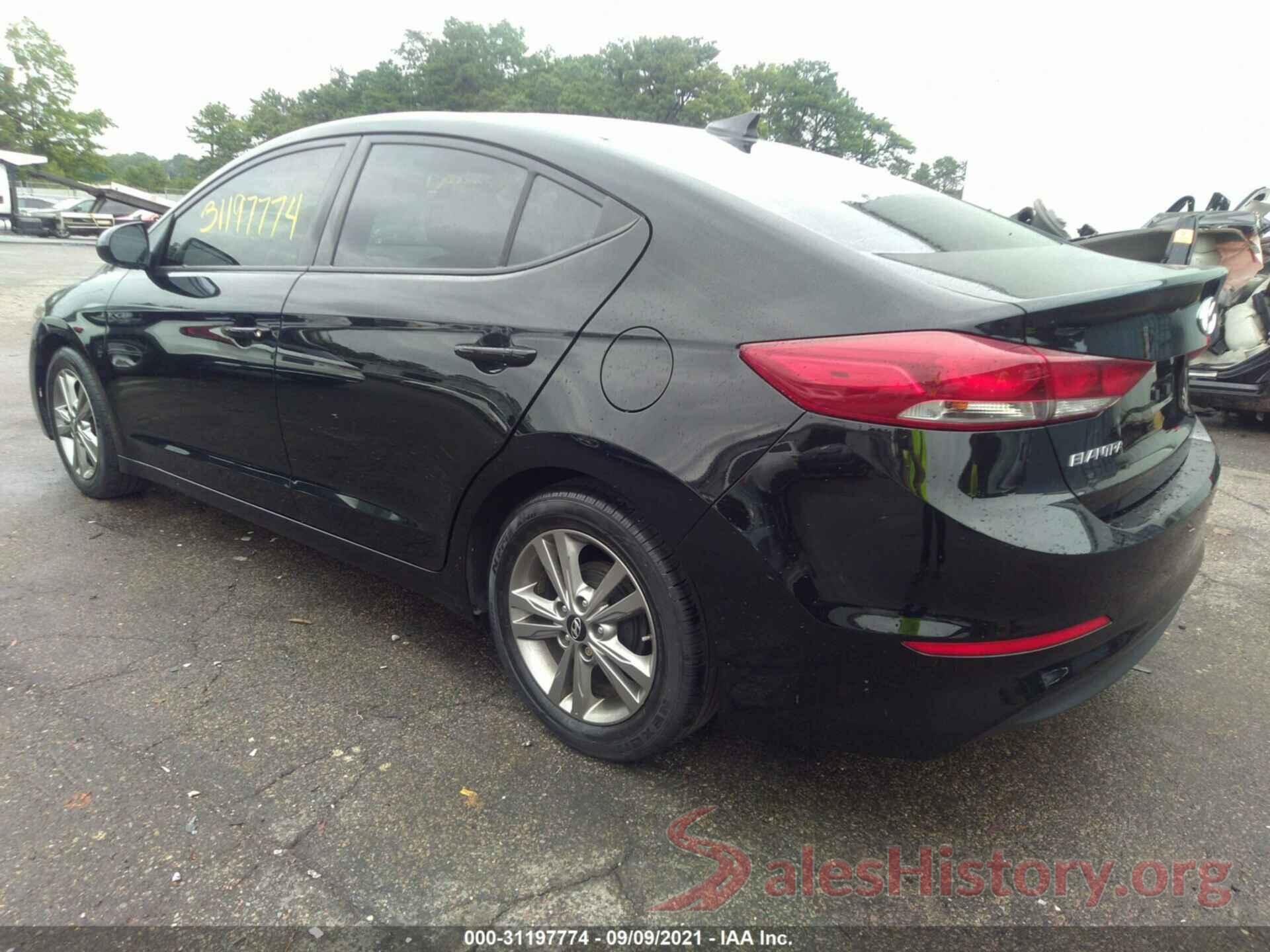 5NPD84LF9HH169580 2017 HYUNDAI ELANTRA