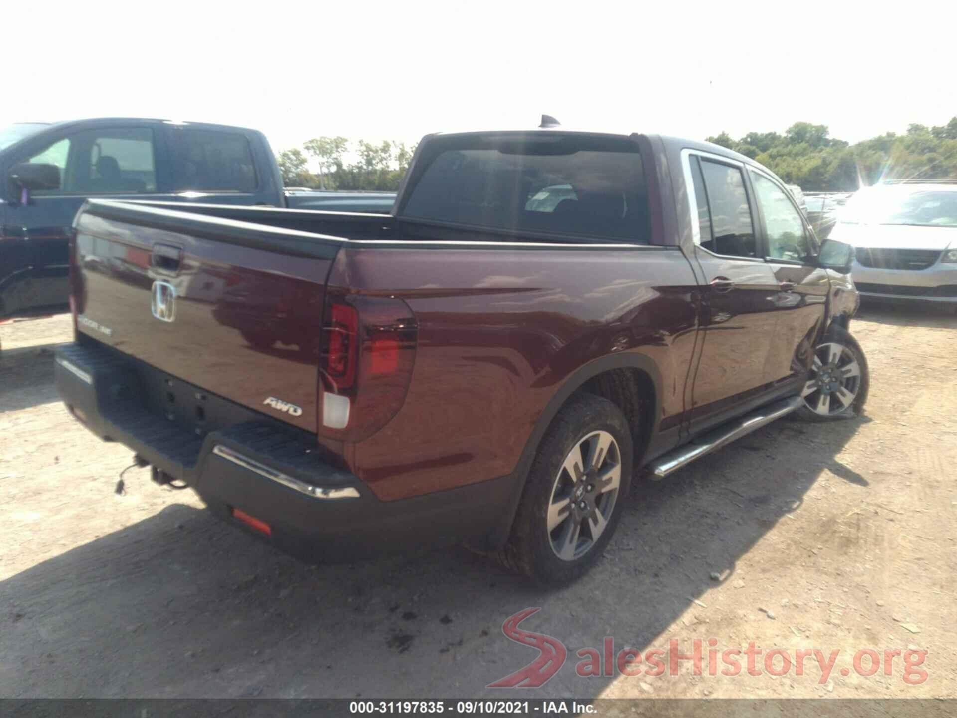 5FPYK3F69JB004021 2018 HONDA RIDGELINE