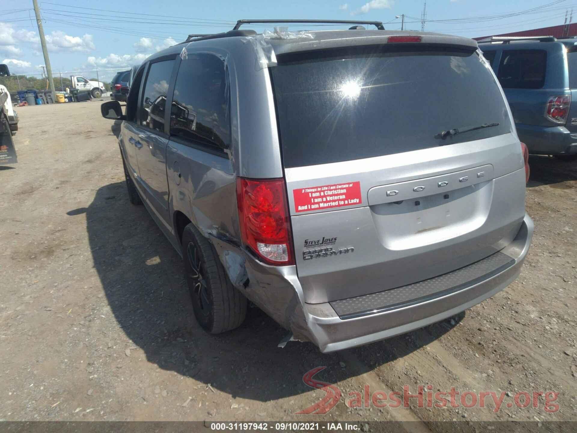 2C4RDGBG9HR819296 2017 DODGE GRAND CARAVAN