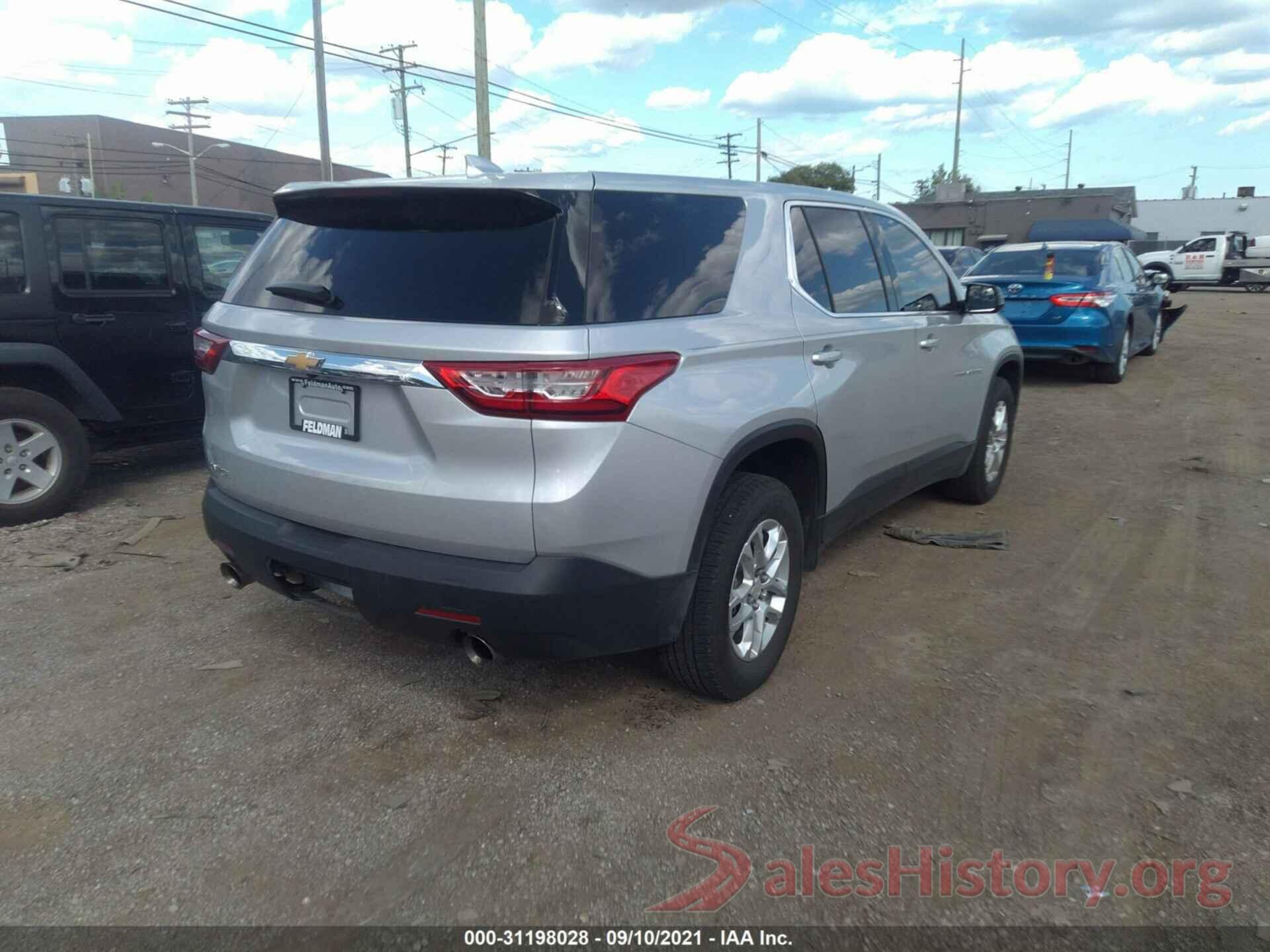 1GNERFKW2KJ176780 2019 CHEVROLET TRAVERSE