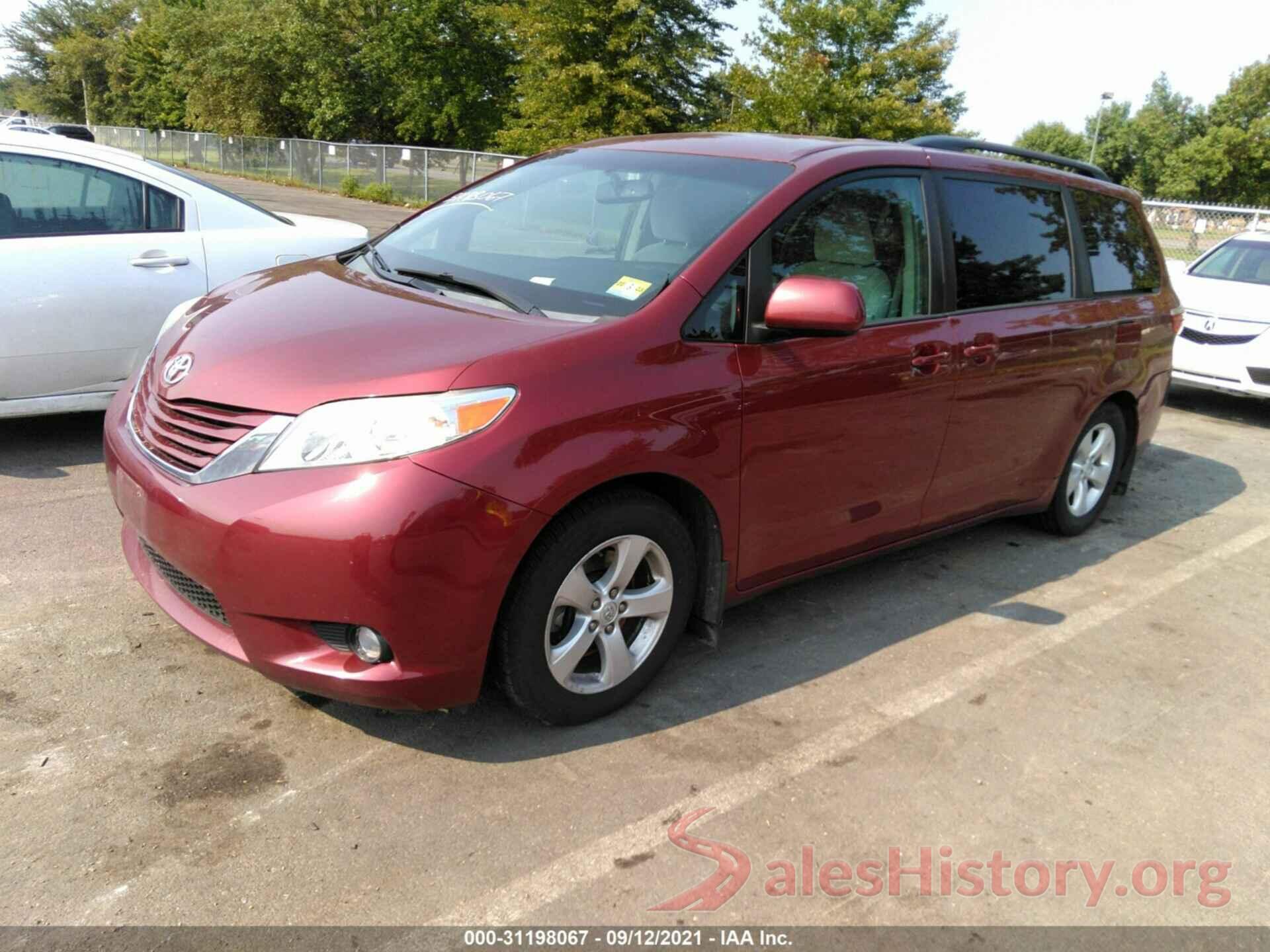 5TDKK3DC4GS706582 2016 TOYOTA SIENNA