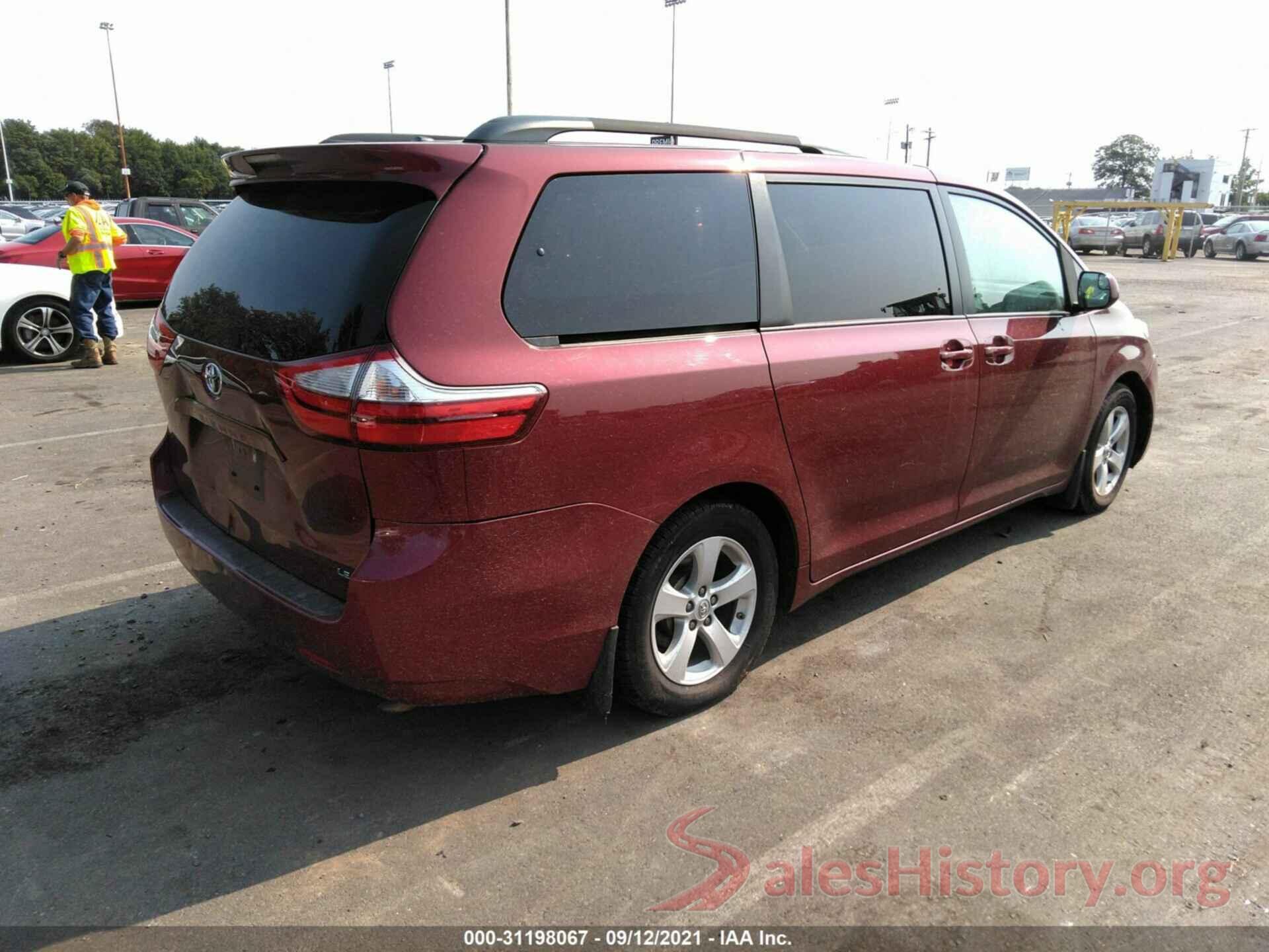 5TDKK3DC4GS706582 2016 TOYOTA SIENNA