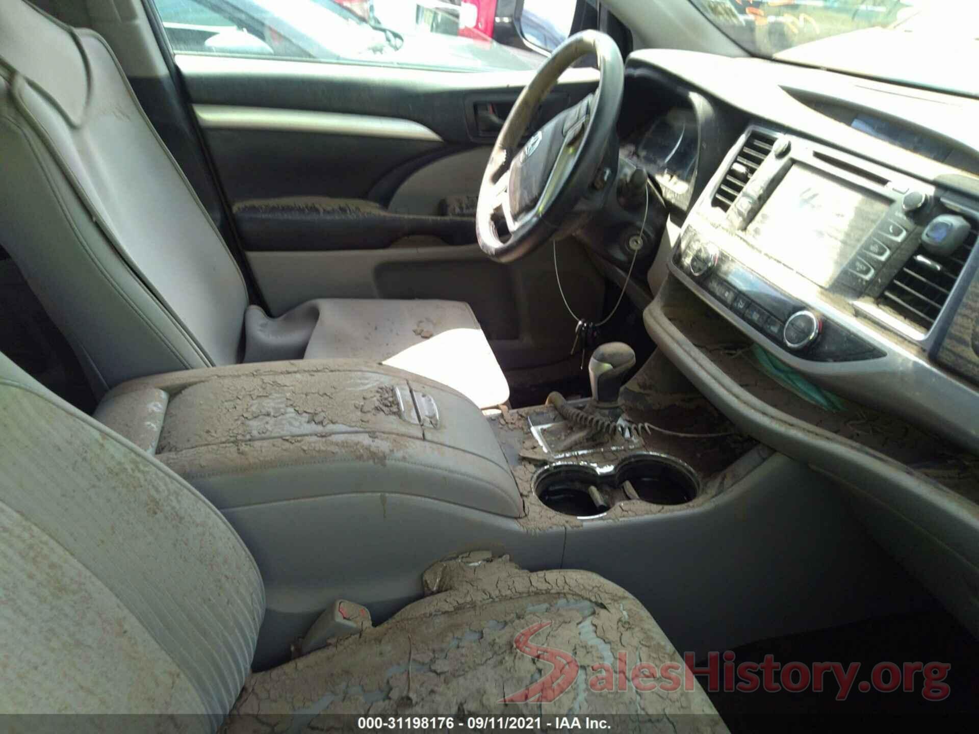 5TDBZRFH7KS916447 2019 TOYOTA HIGHLANDER