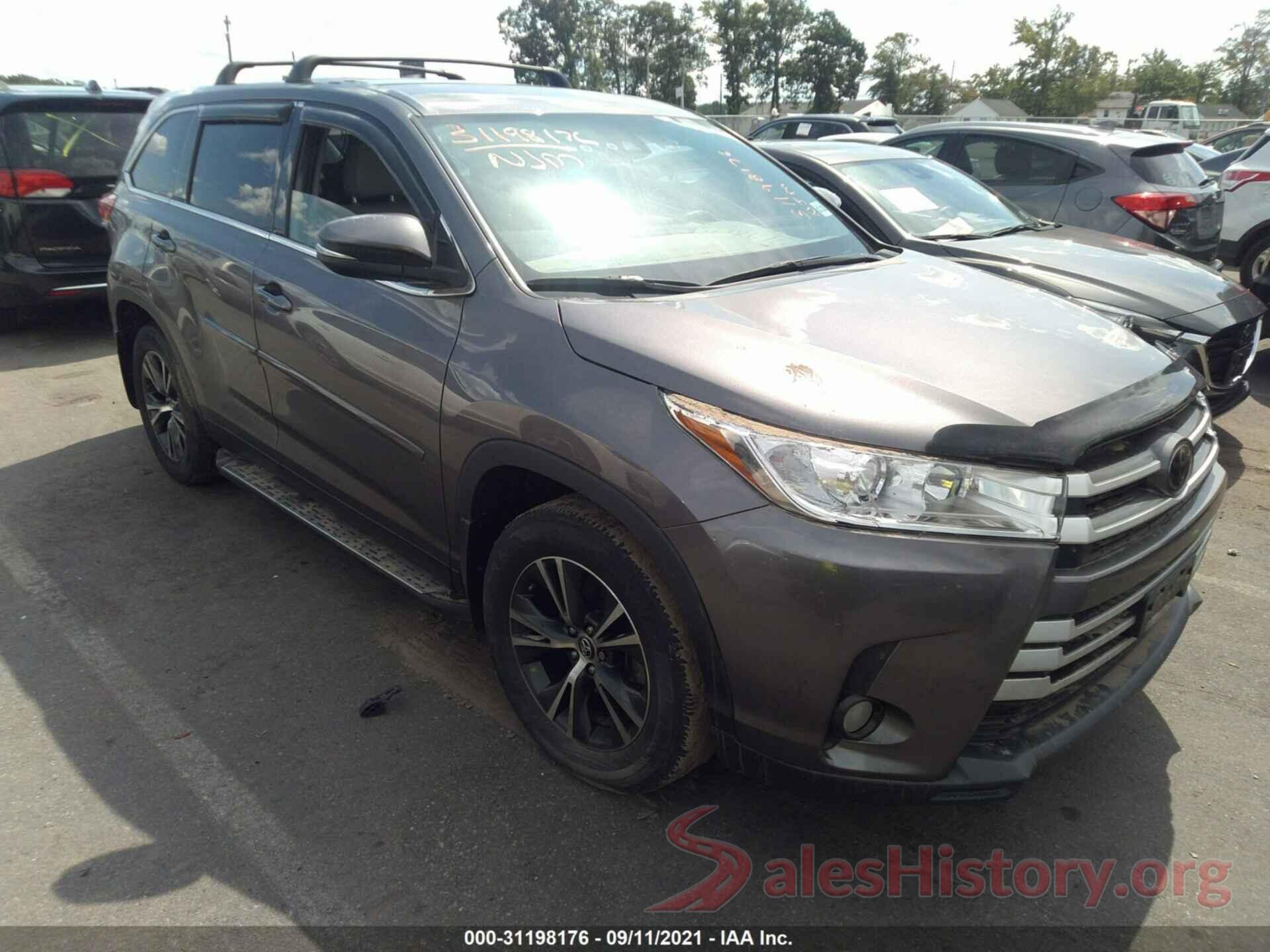 5TDBZRFH7KS916447 2019 TOYOTA HIGHLANDER