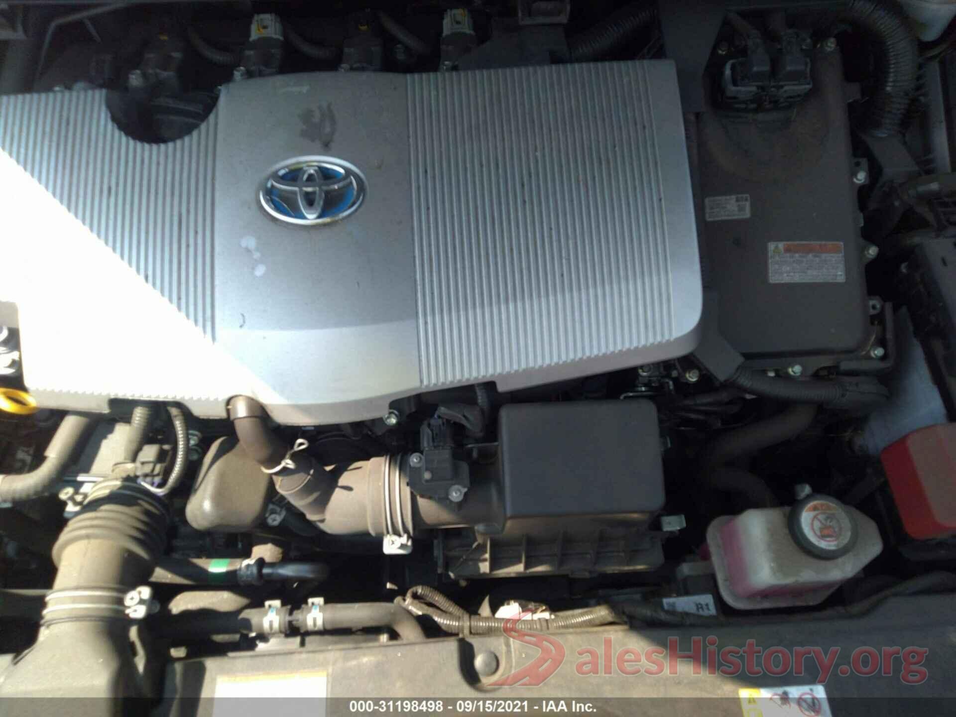 JTDL9RFU3K3002862 2019 TOYOTA PRIUS