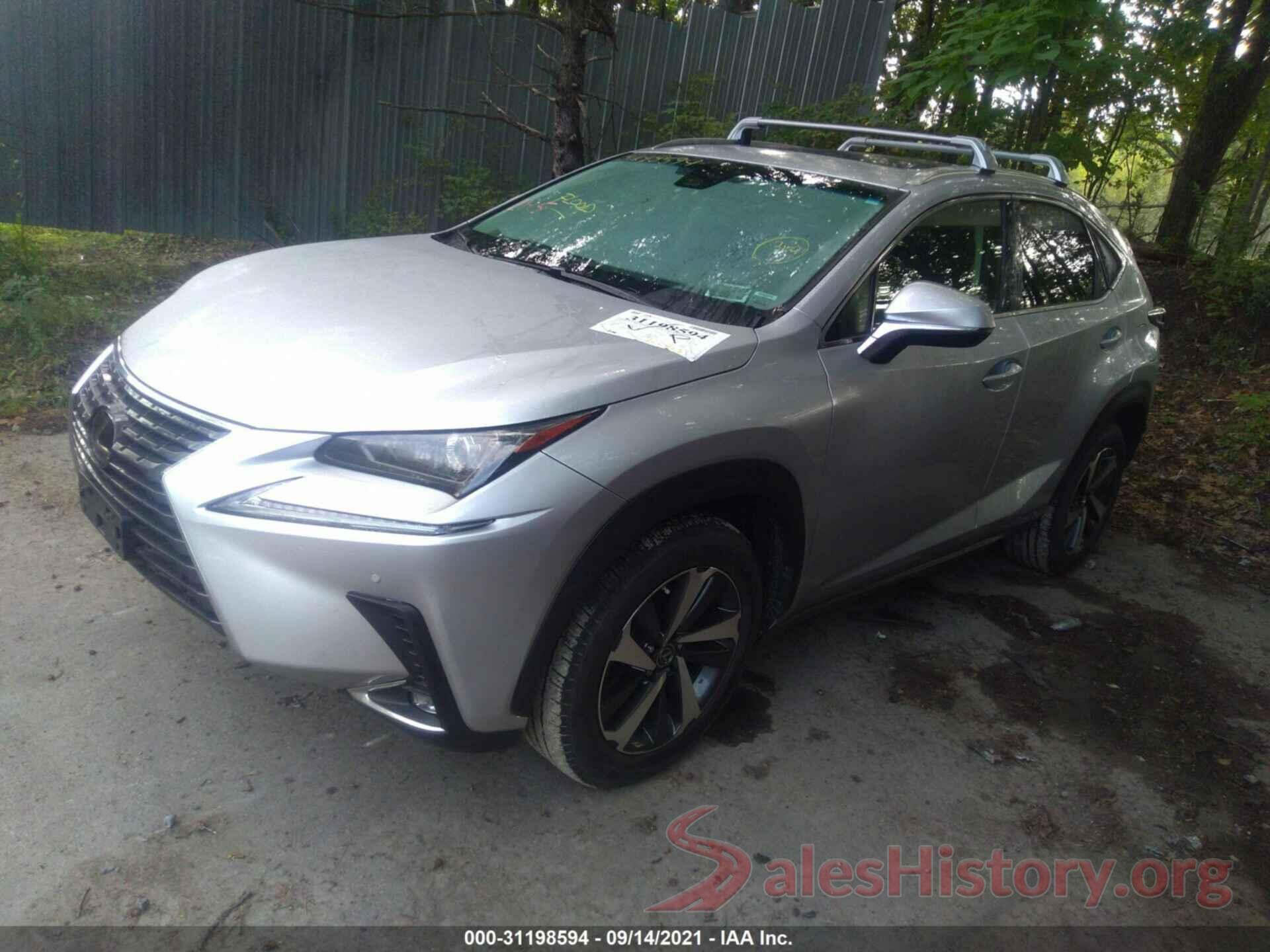 JTJBARBZ6K2217420 2019 LEXUS NX