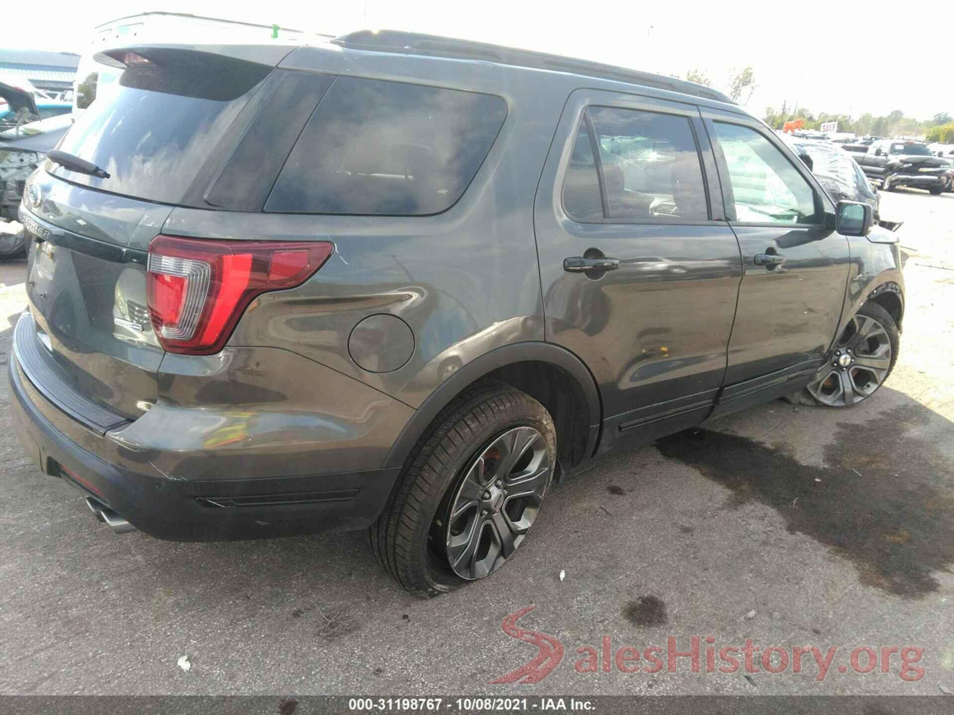 1FM5K8GT4JGB06891 2018 FORD EXPLORER