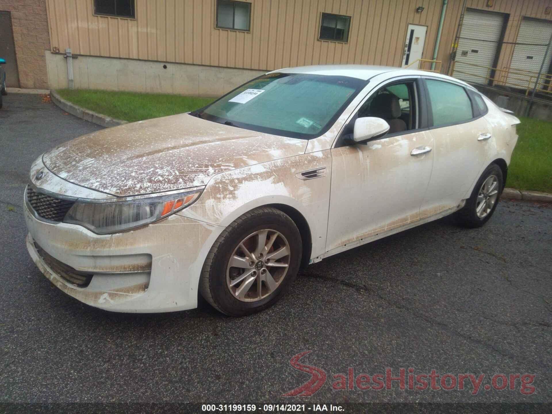 5XXGT4L35GG056334 2016 KIA OPTIMA