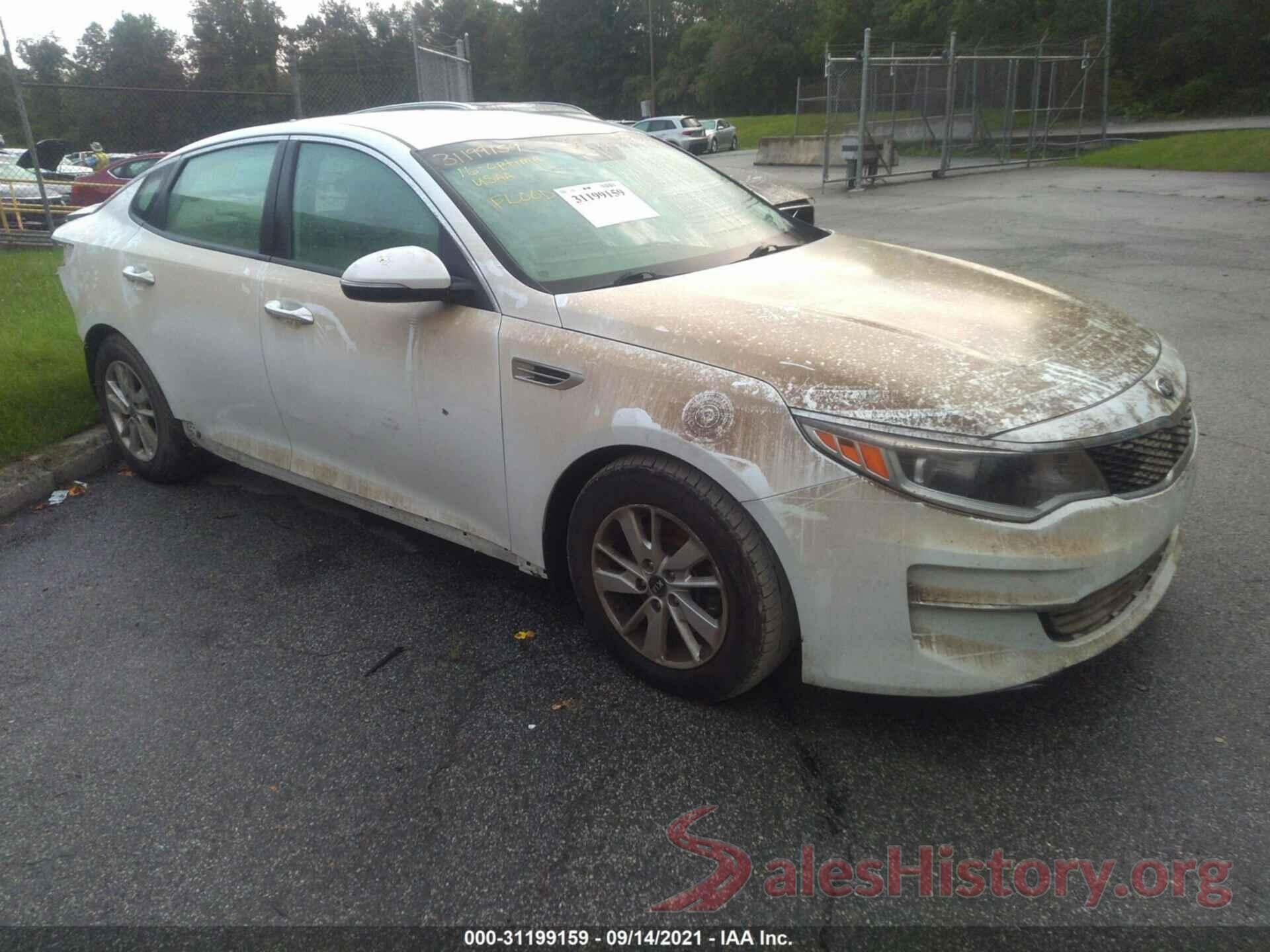 5XXGT4L35GG056334 2016 KIA OPTIMA