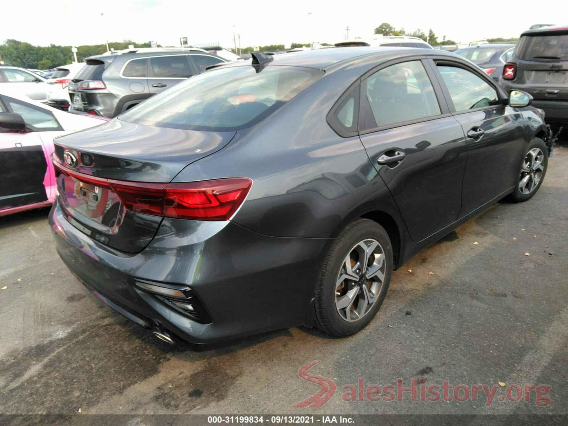 3KPF24ADXKE106849 2019 KIA FORTE