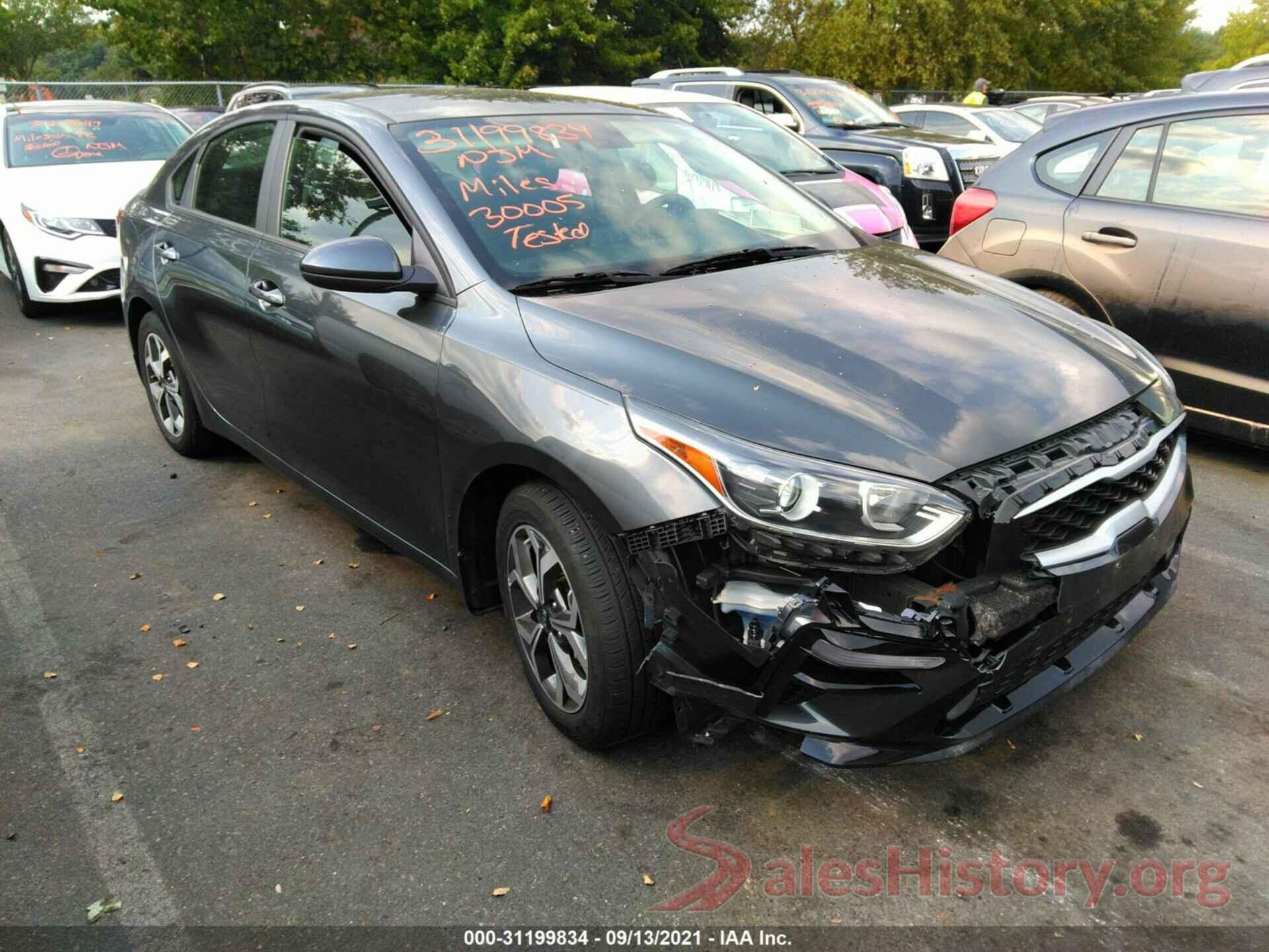 3KPF24ADXKE106849 2019 KIA FORTE