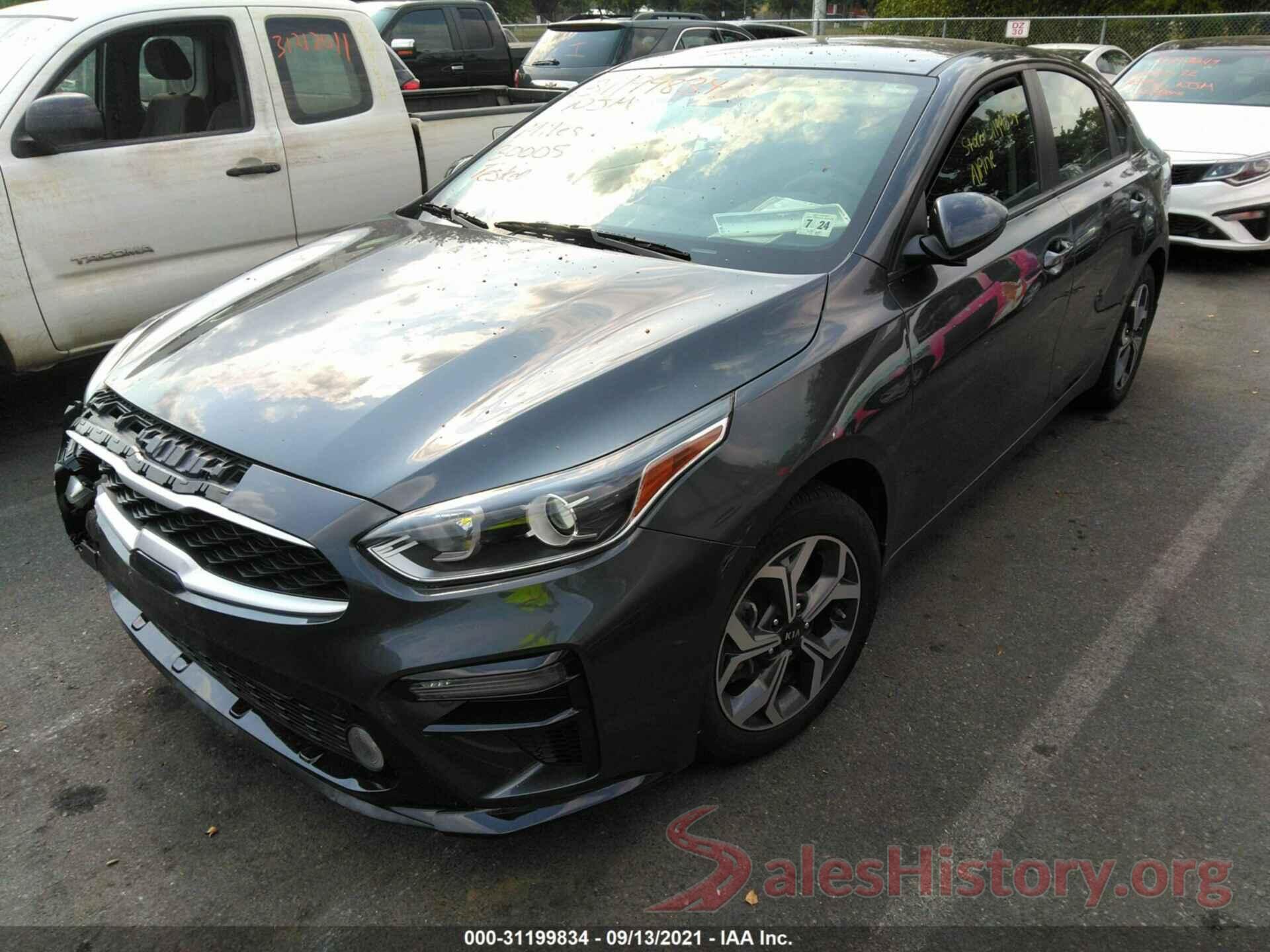 3KPF24ADXKE106849 2019 KIA FORTE