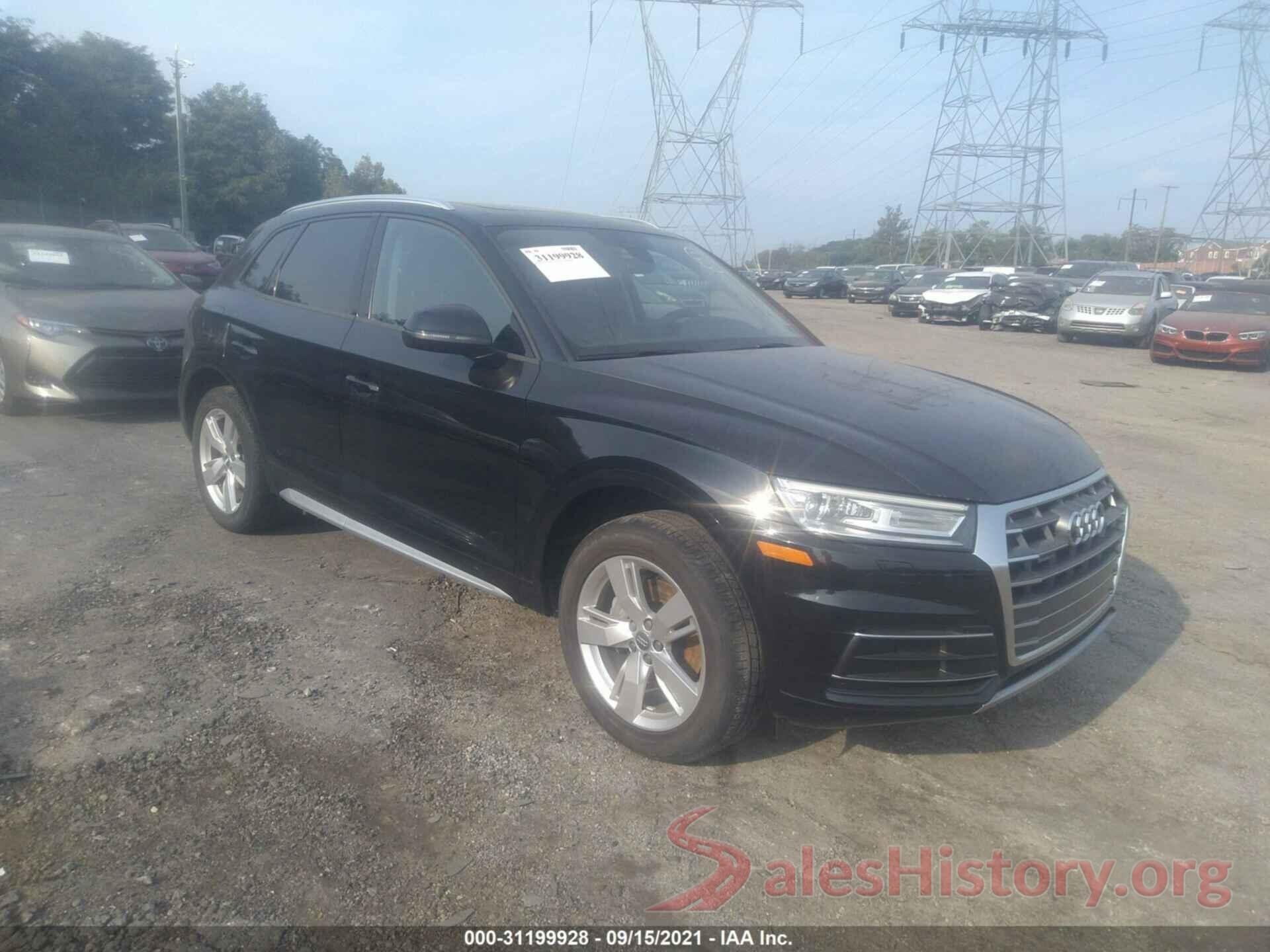 WA1ANAFY1J2085567 2018 AUDI Q5