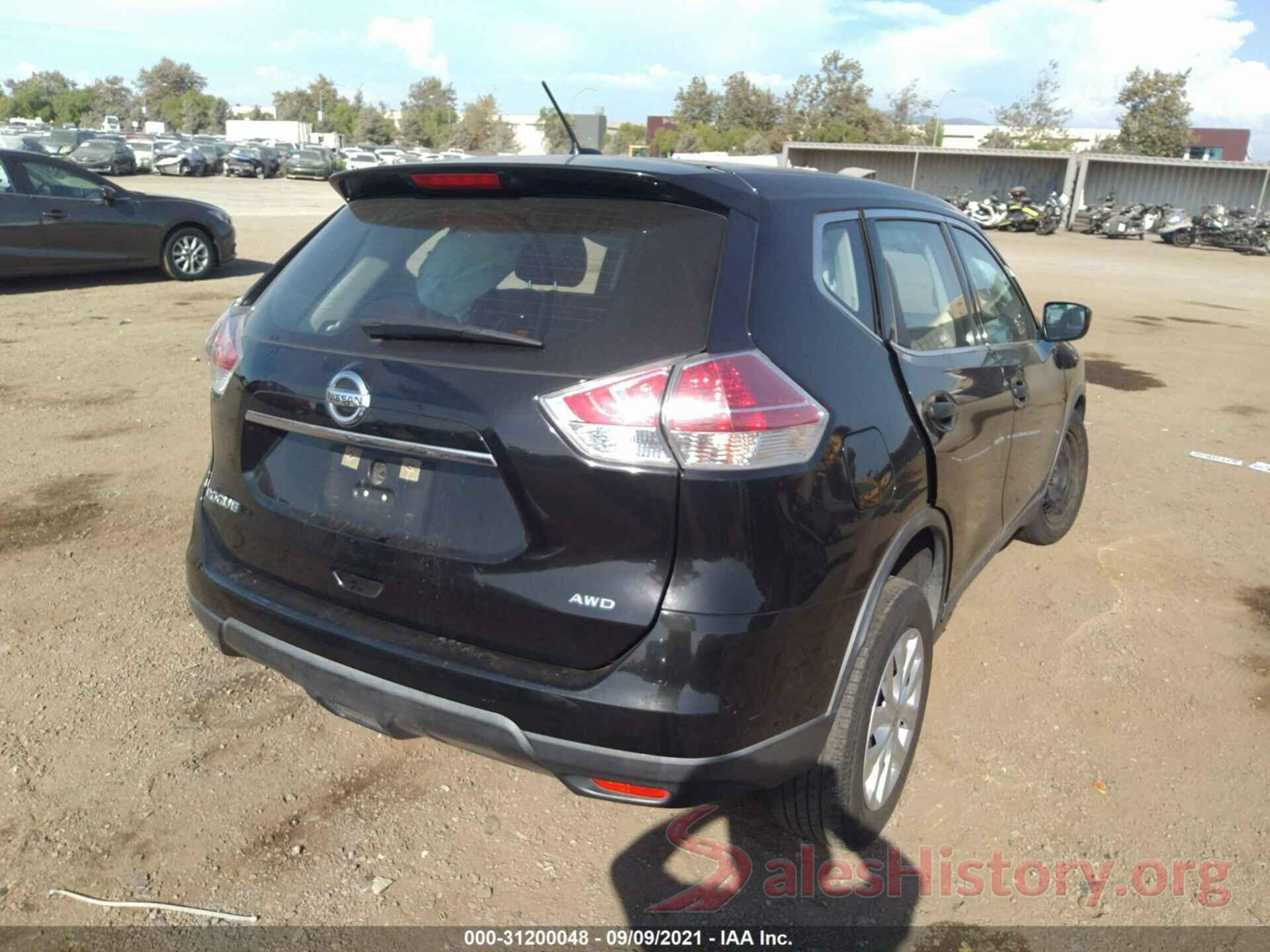 KNMAT2MV6GP676824 2016 NISSAN ROGUE