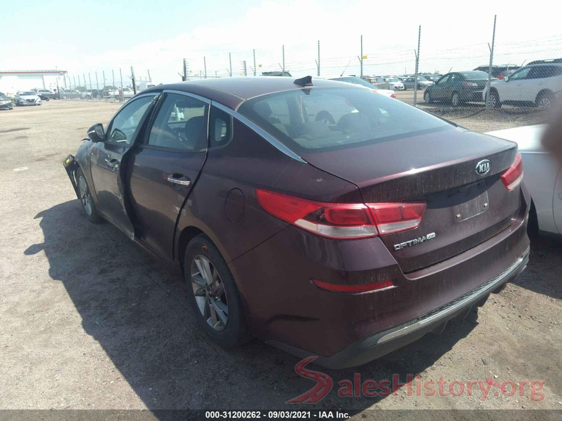 5XXGT4L38KG347970 2019 KIA OPTIMA