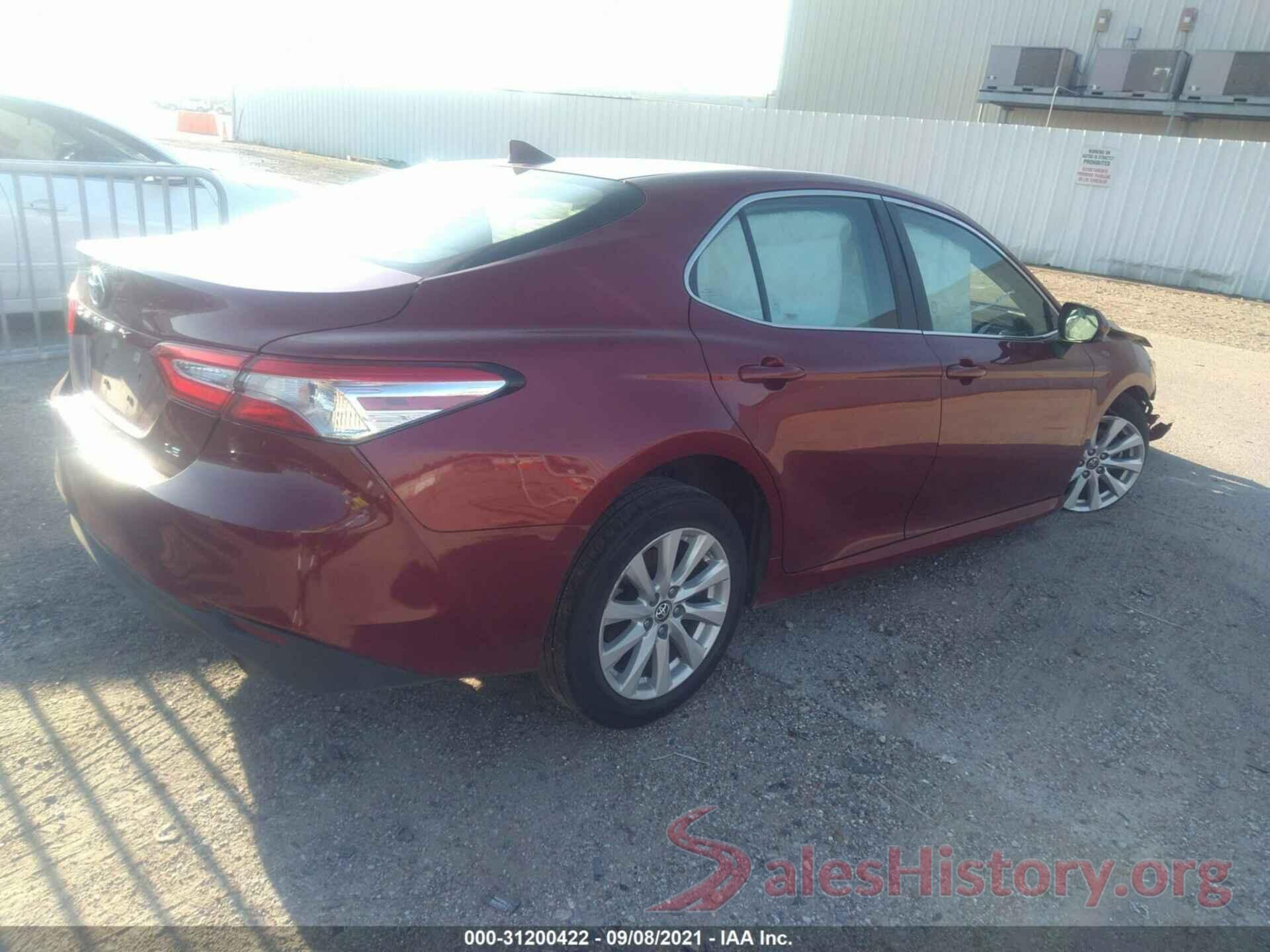 4T1B11HK3KU773554 2019 TOYOTA CAMRY