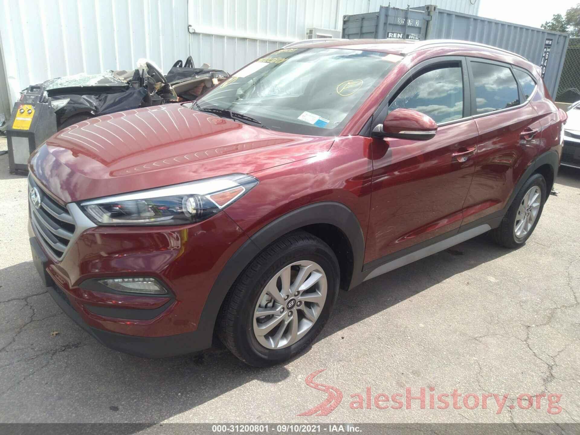 KM8J3CA46JU814206 2018 HYUNDAI TUCSON