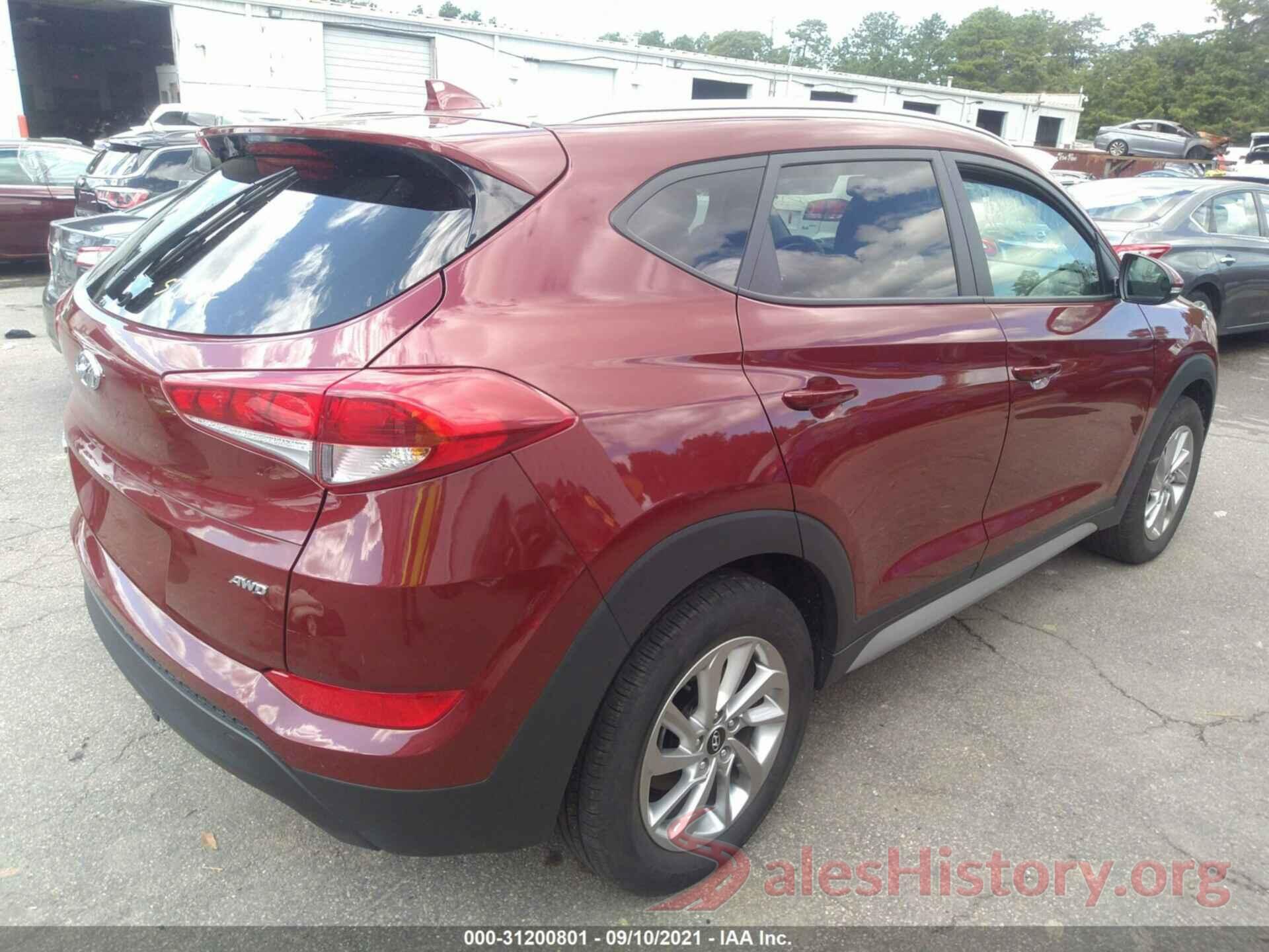 KM8J3CA46JU814206 2018 HYUNDAI TUCSON