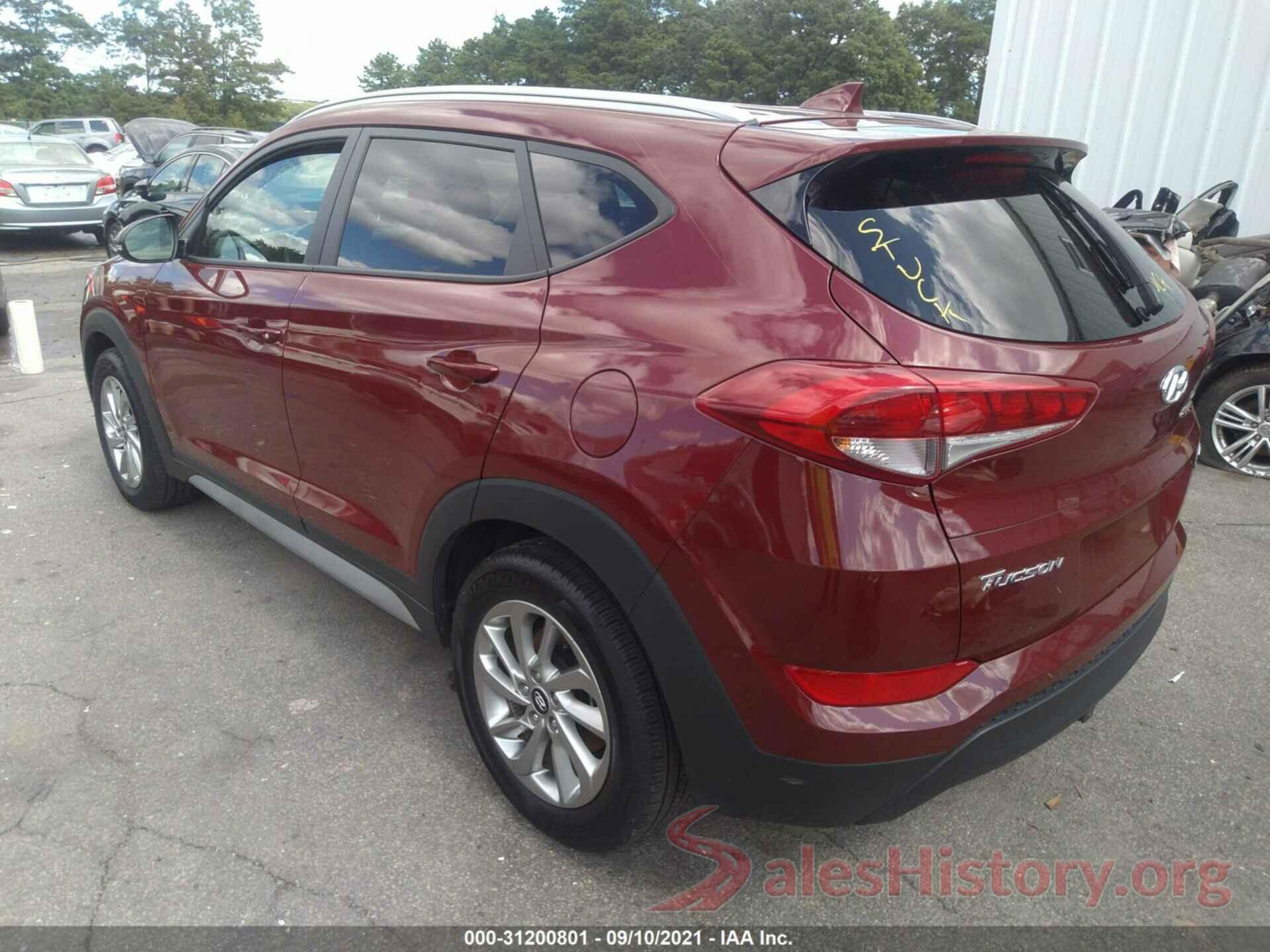 KM8J3CA46JU814206 2018 HYUNDAI TUCSON