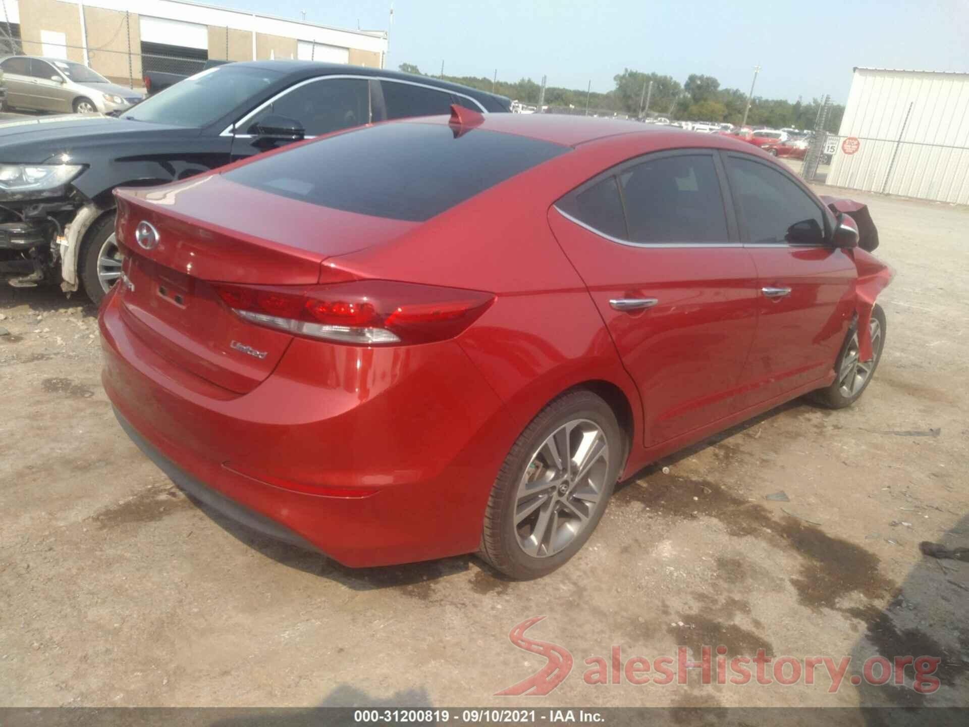 5NPD84LF3HH059303 2017 HYUNDAI ELANTRA