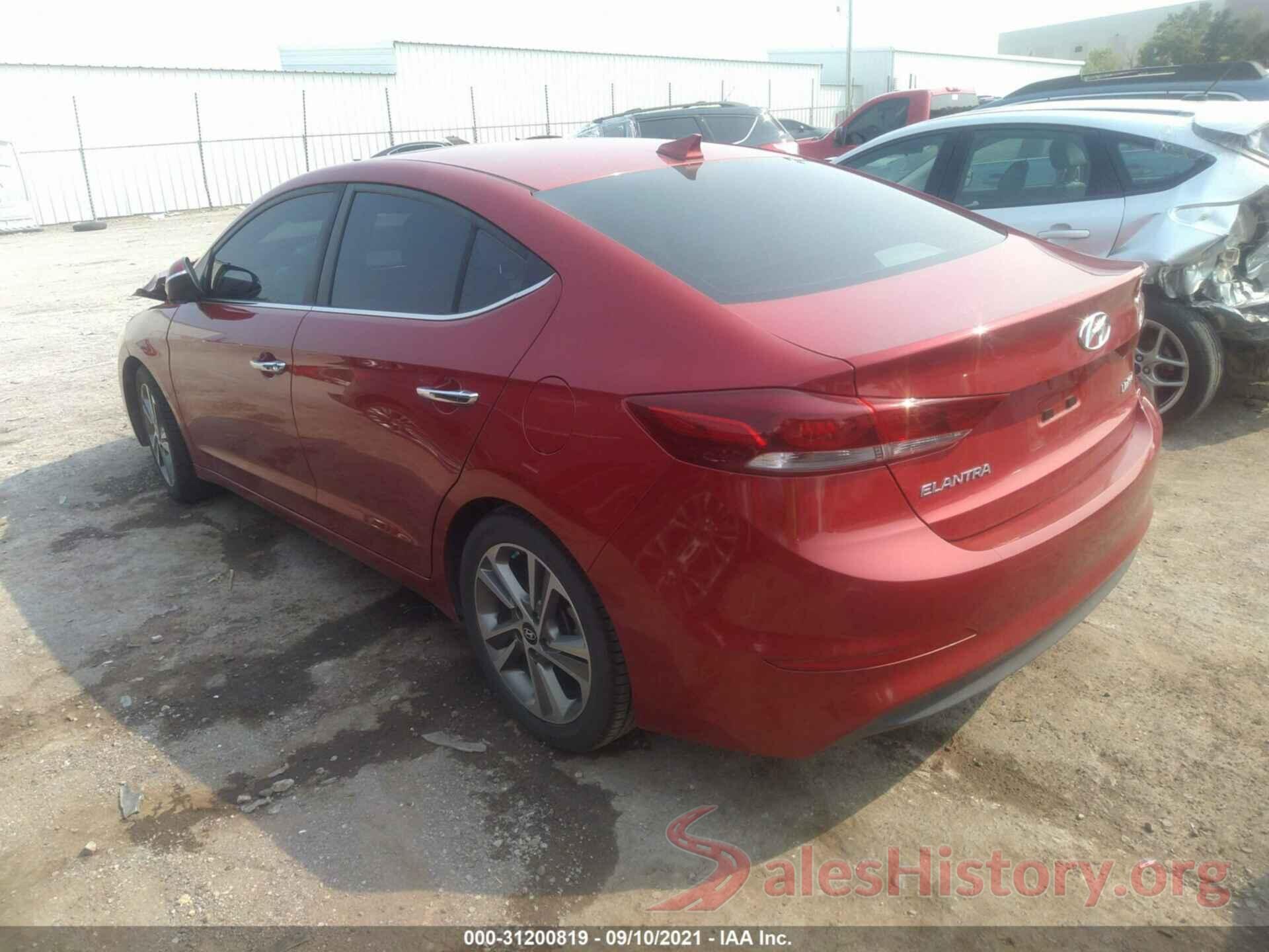 5NPD84LF3HH059303 2017 HYUNDAI ELANTRA