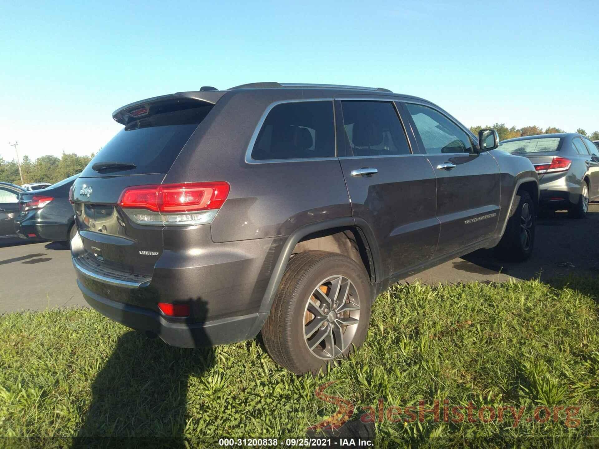 1C4RJFBG4JC139758 2018 JEEP GRAND CHEROKEE