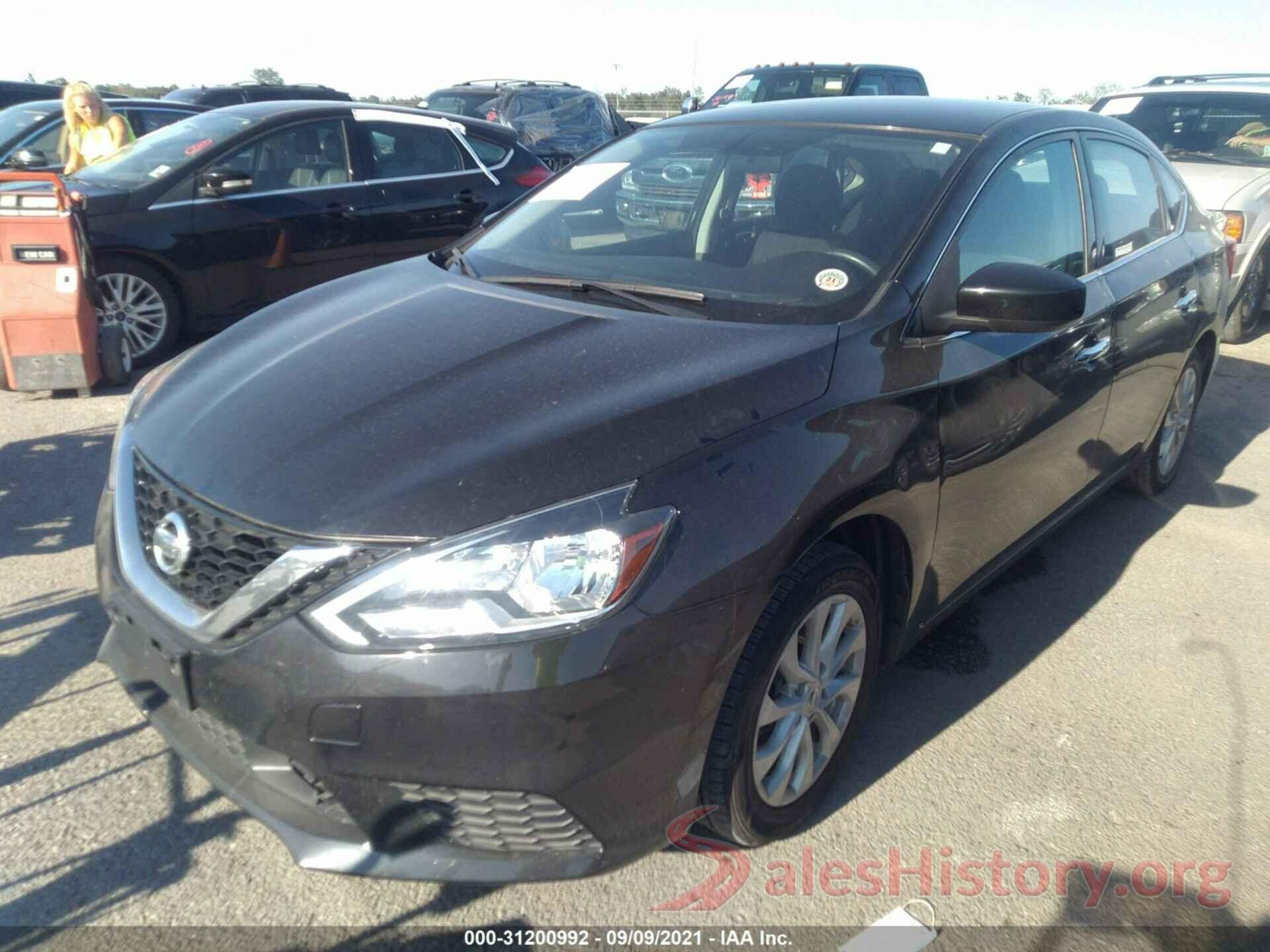 3N1AB7AP0KY225520 2019 NISSAN SENTRA