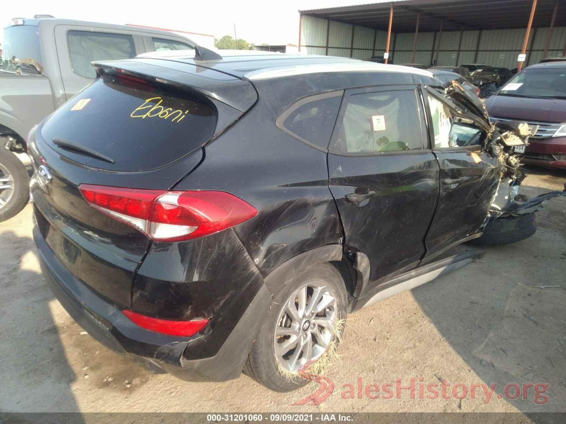 KM8J33A44JU791010 2018 HYUNDAI TUCSON