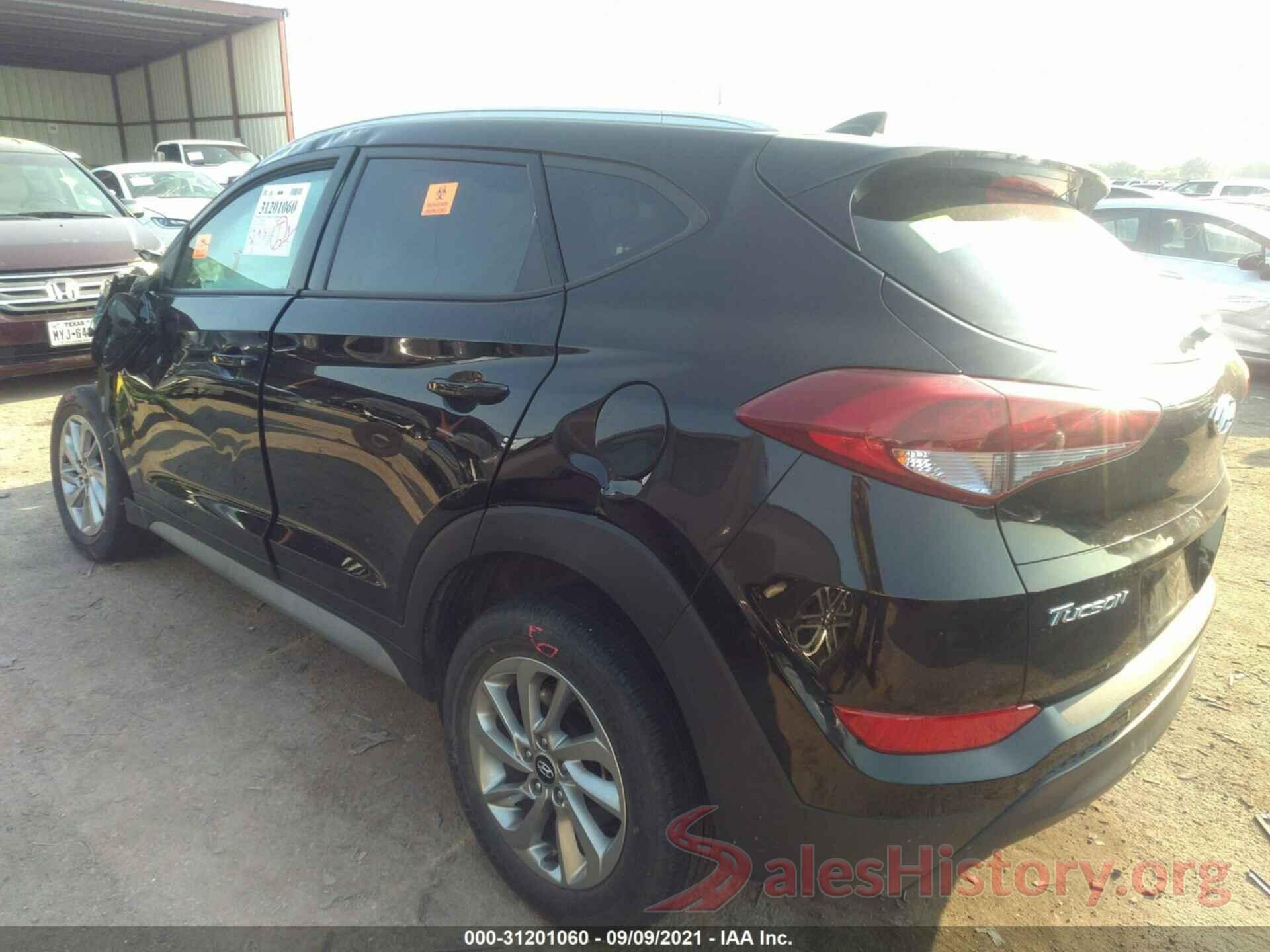 KM8J33A44JU791010 2018 HYUNDAI TUCSON