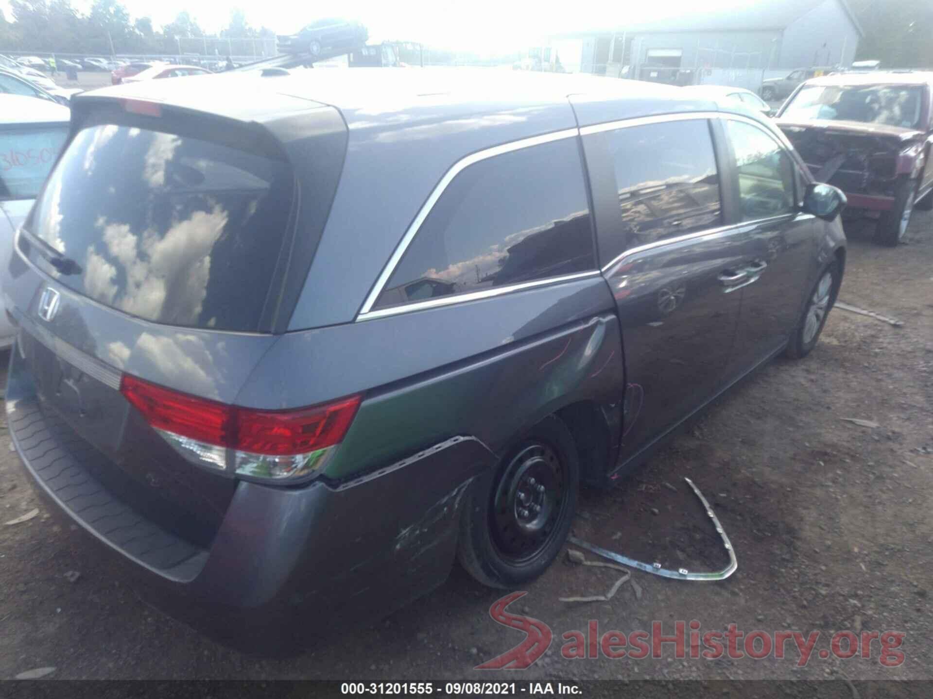 5FNRL5H69GB075702 2016 HONDA ODYSSEY