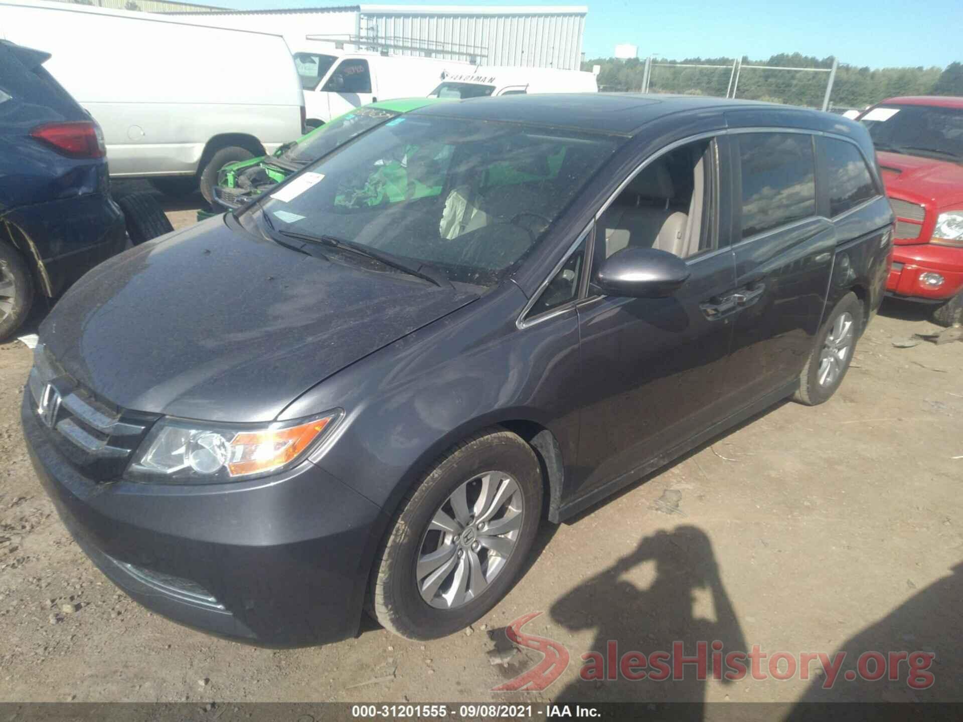 5FNRL5H69GB075702 2016 HONDA ODYSSEY