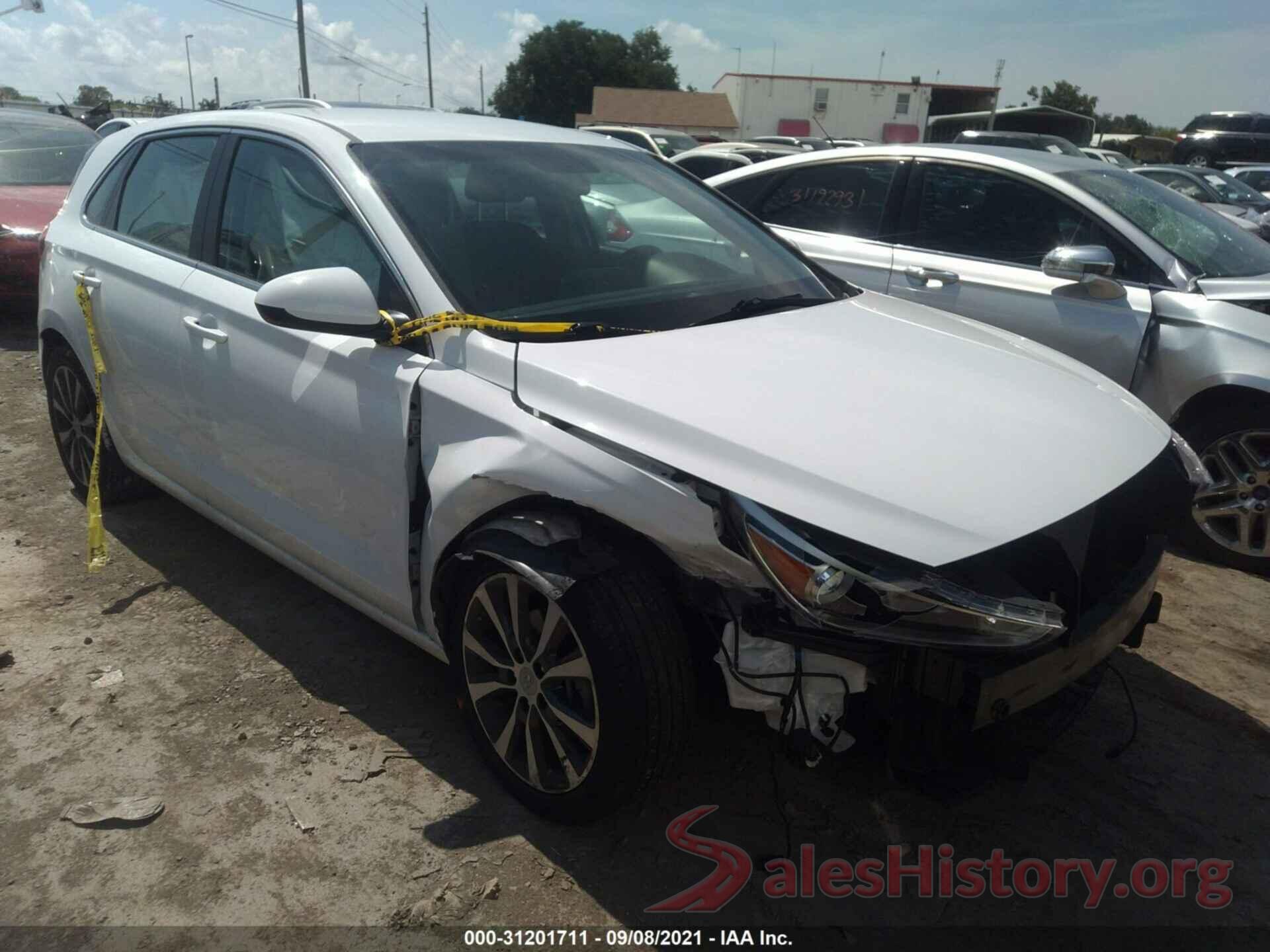 KMHH35LE8KU107447 2019 HYUNDAI ELANTRA GT