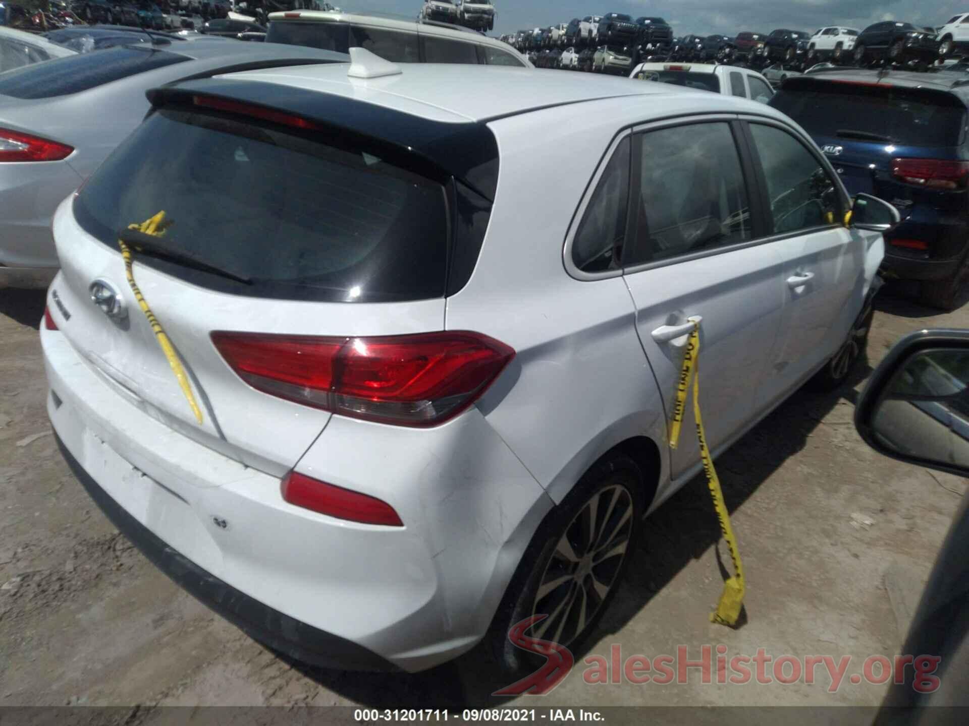 KMHH35LE8KU107447 2019 HYUNDAI ELANTRA GT