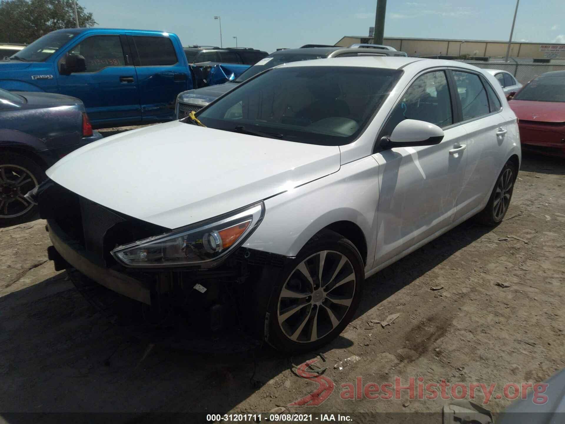 KMHH35LE8KU107447 2019 HYUNDAI ELANTRA GT