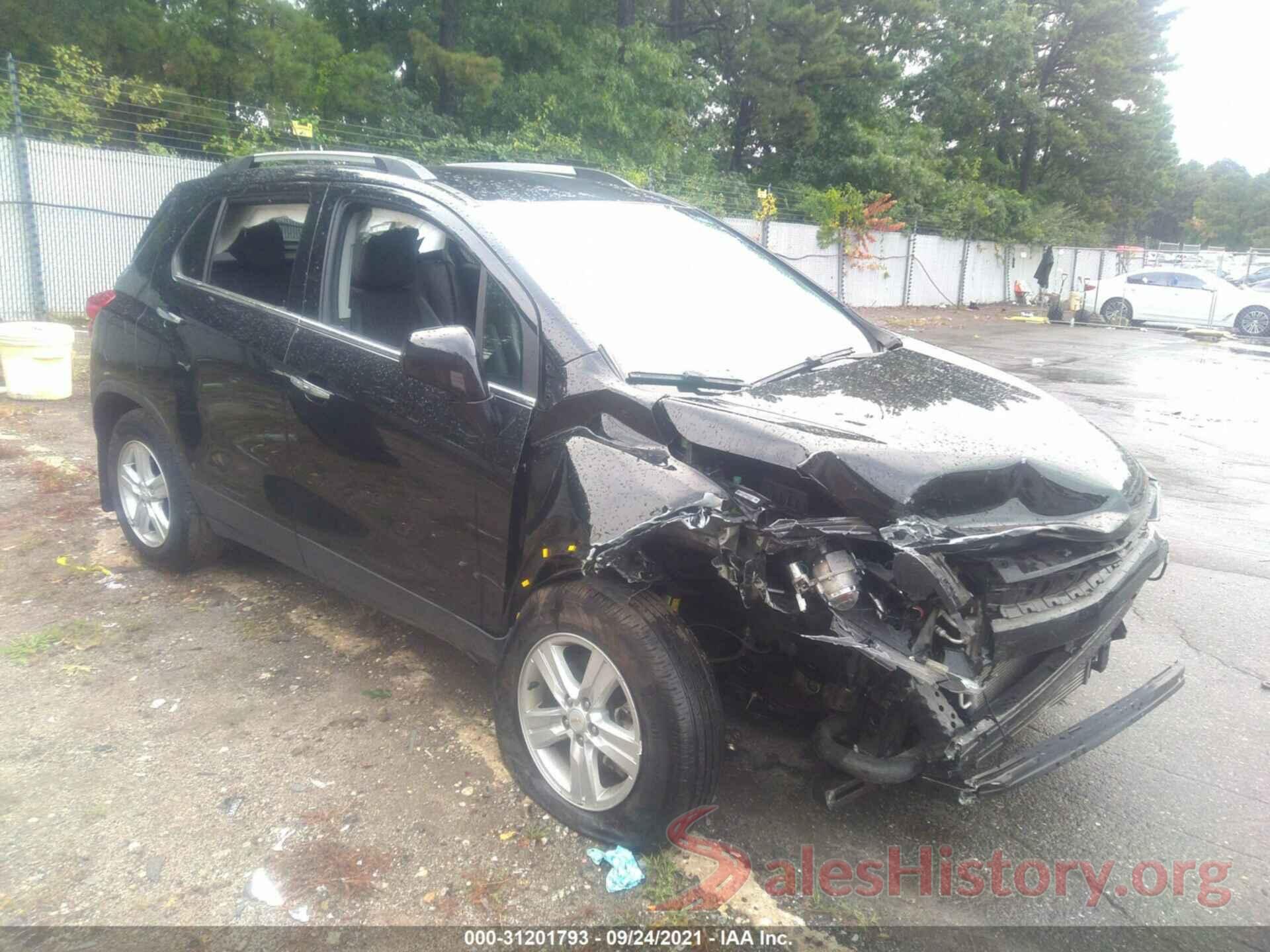 KL7CJPSB0KB775775 2019 CHEVROLET TRAX