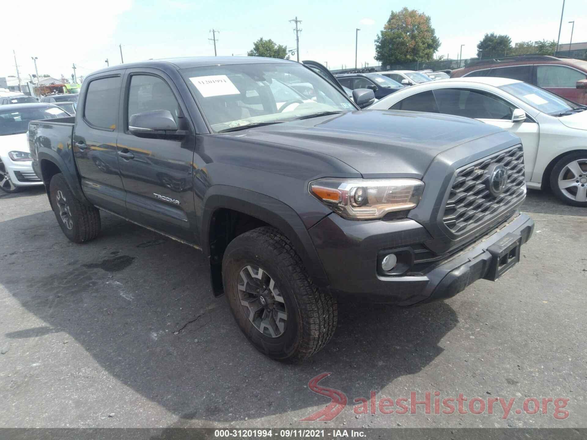 3TMCZ5AN3MM371490 2021 TOYOTA TACOMA 4WD