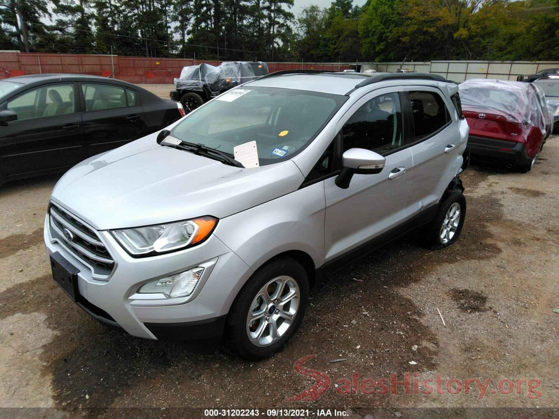 MAJ3S2GE6LC378319 2020 FORD ECOSPORT