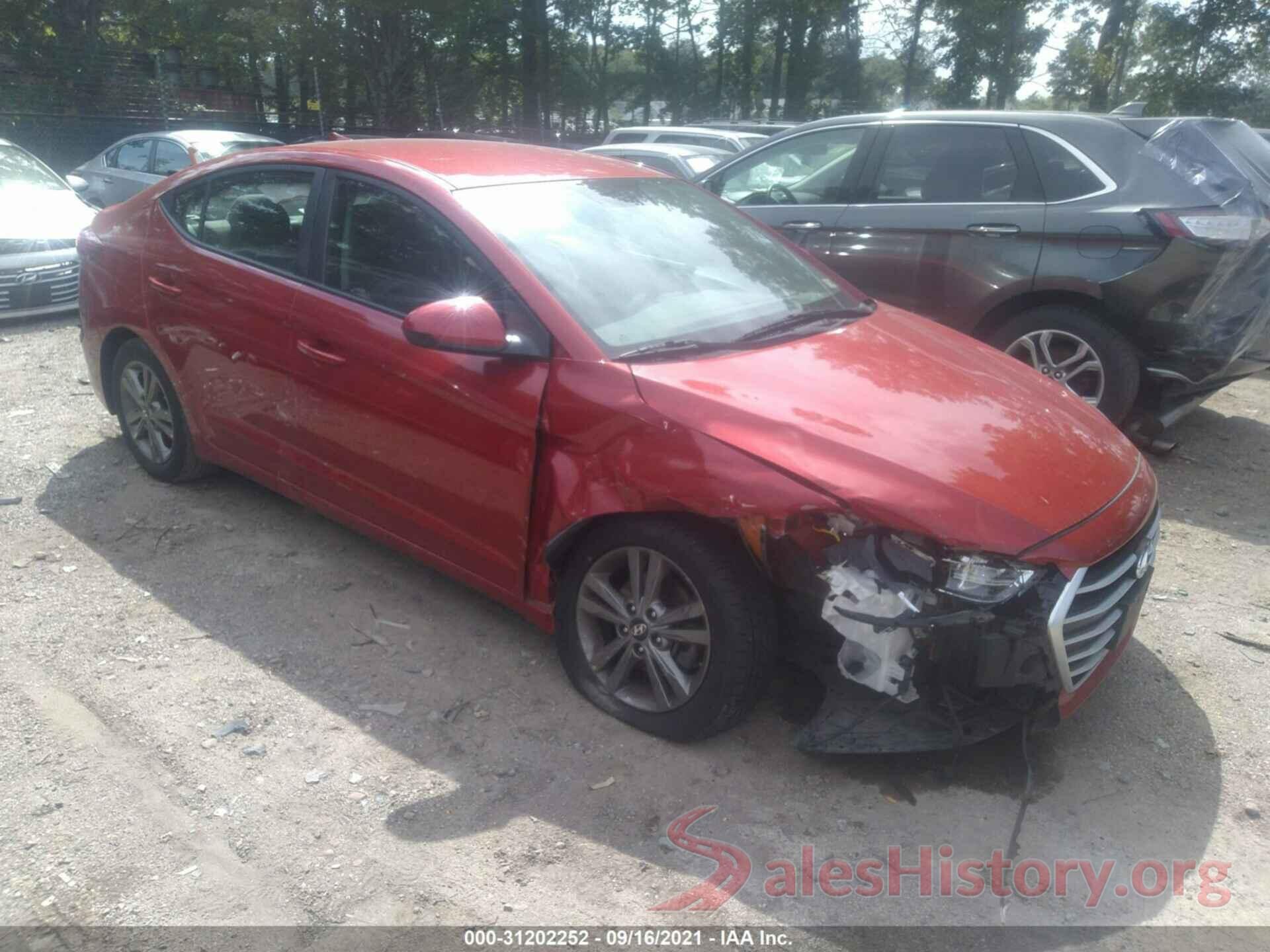 5NPD84LF3JH300914 2018 HYUNDAI ELANTRA