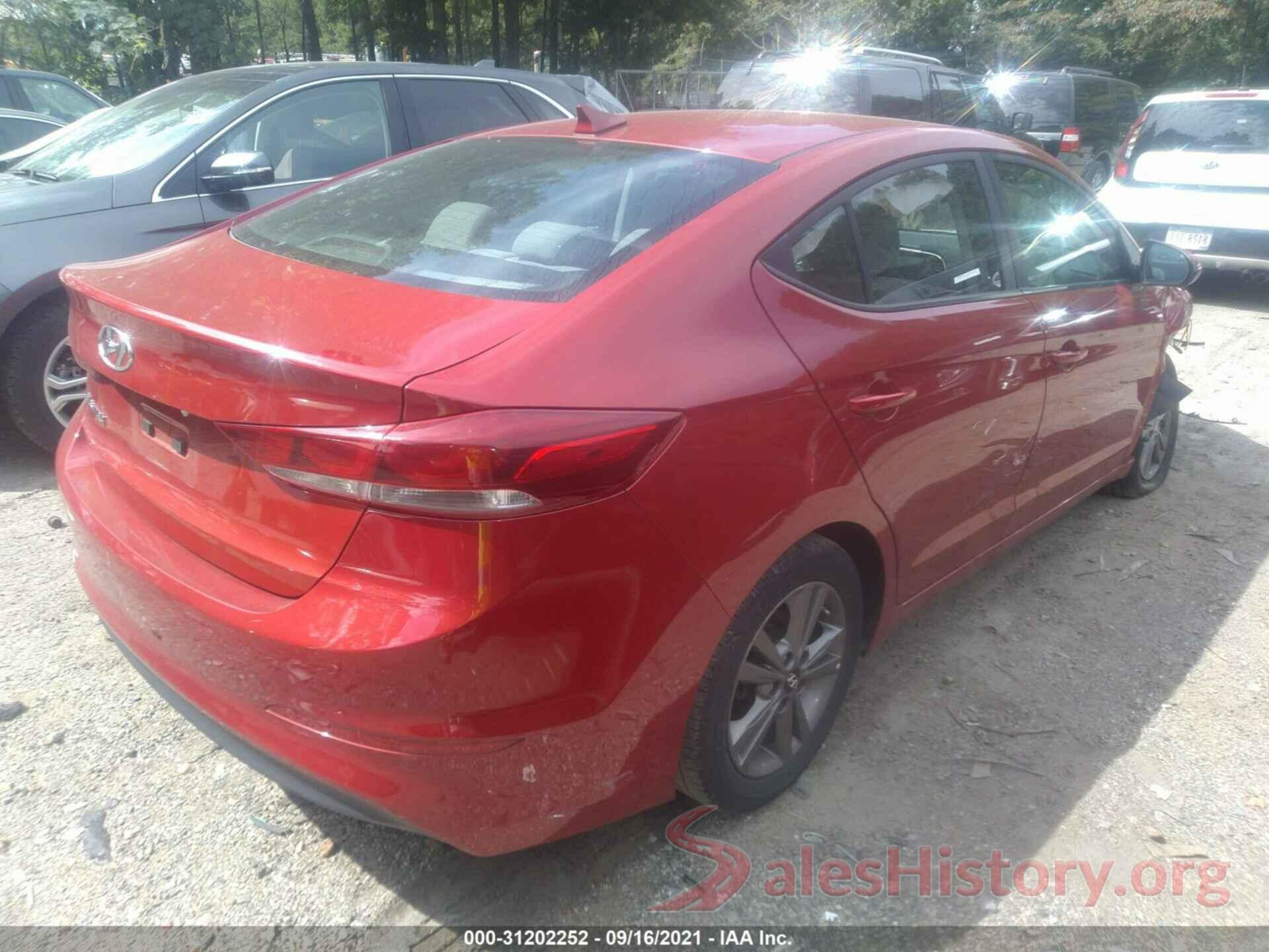 5NPD84LF3JH300914 2018 HYUNDAI ELANTRA