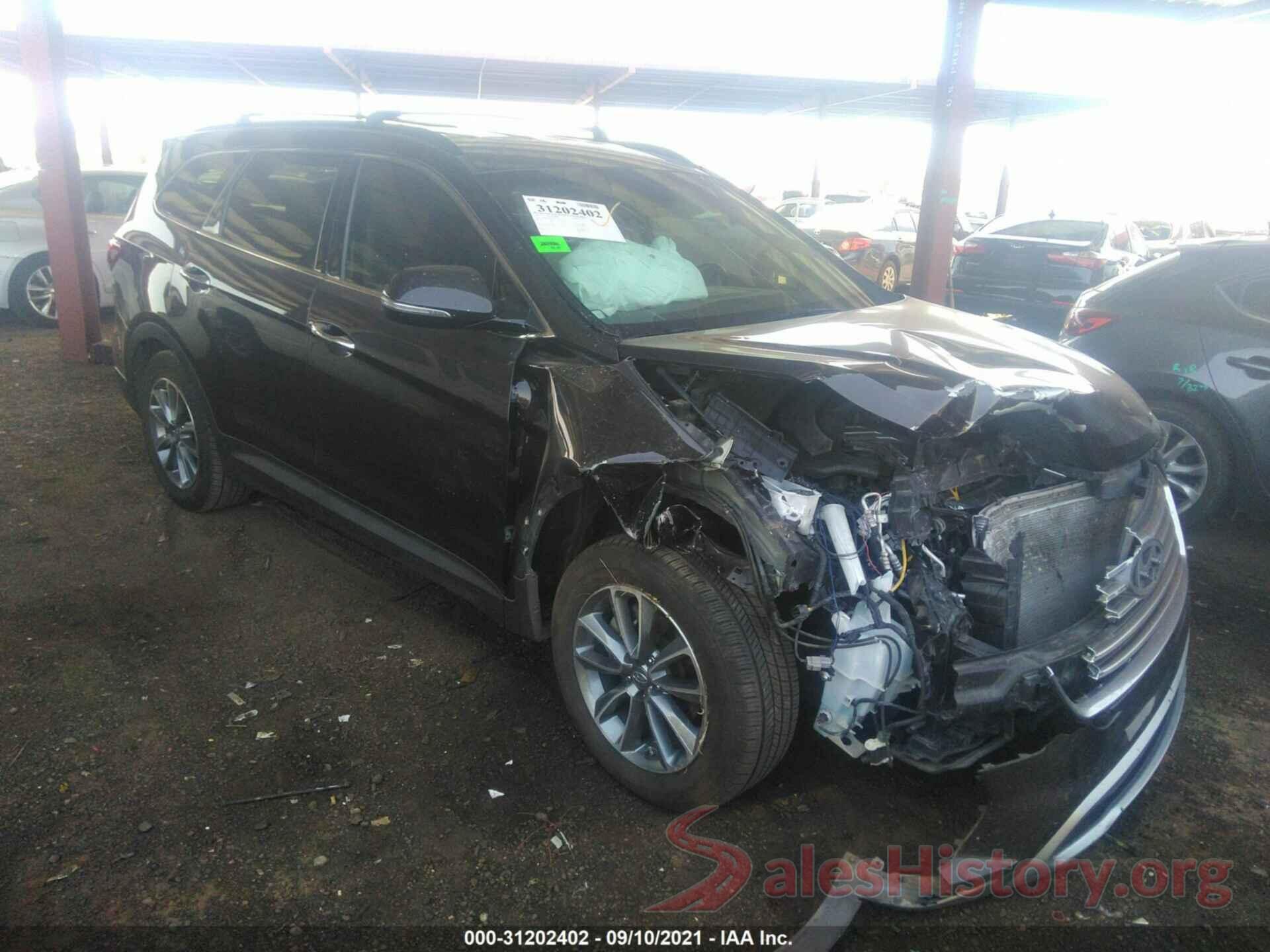 KM8SN4HF6HU175296 2017 HYUNDAI SANTA FE