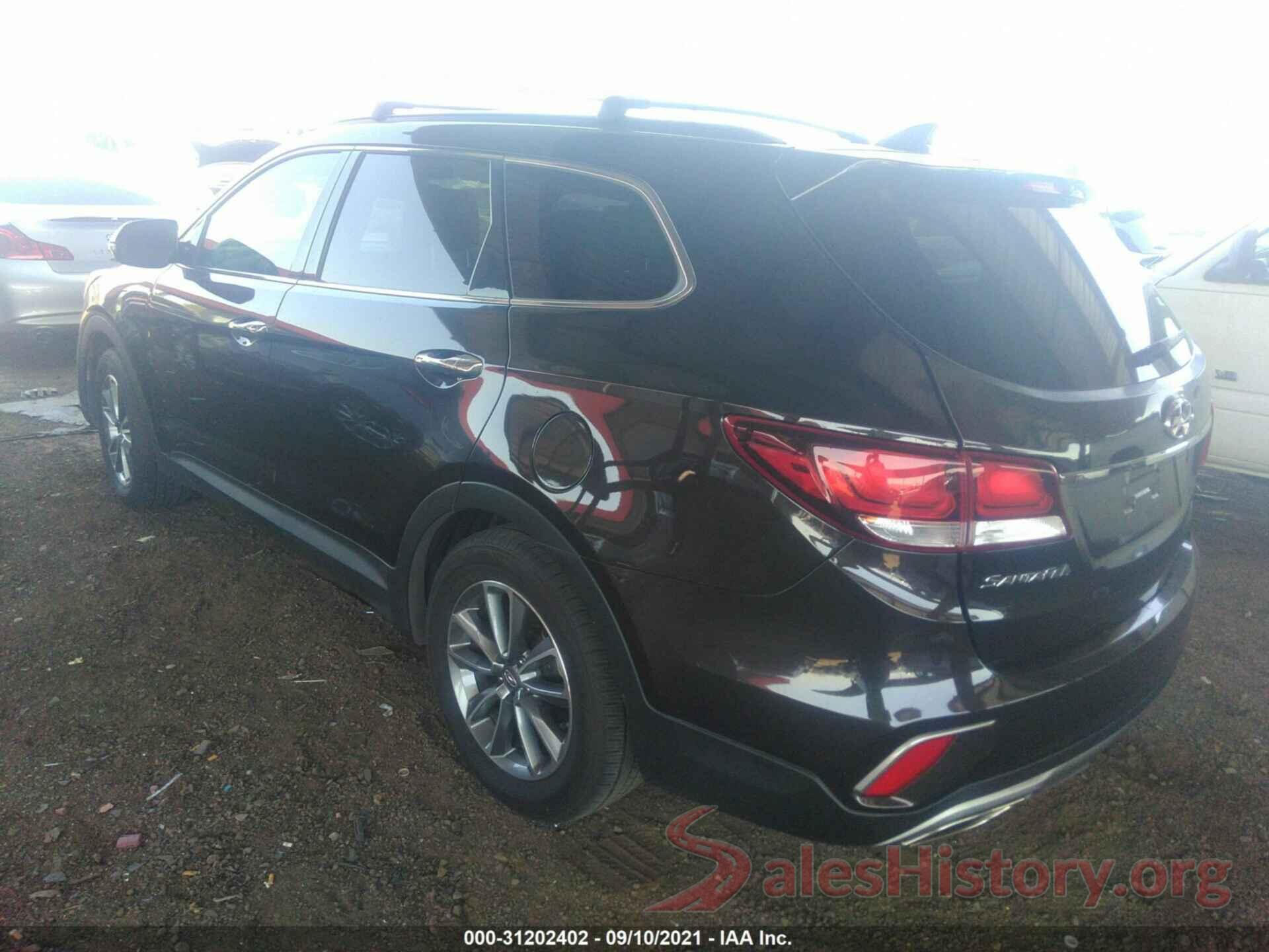 KM8SN4HF6HU175296 2017 HYUNDAI SANTA FE