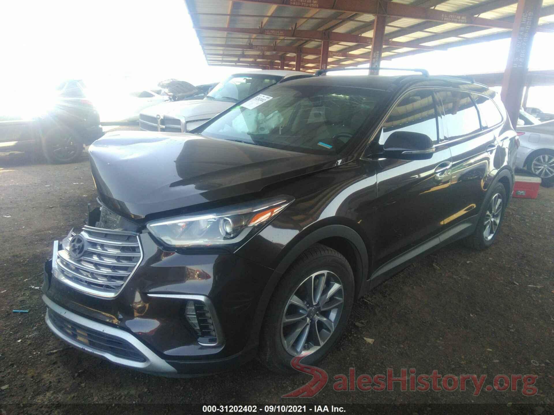 KM8SN4HF6HU175296 2017 HYUNDAI SANTA FE