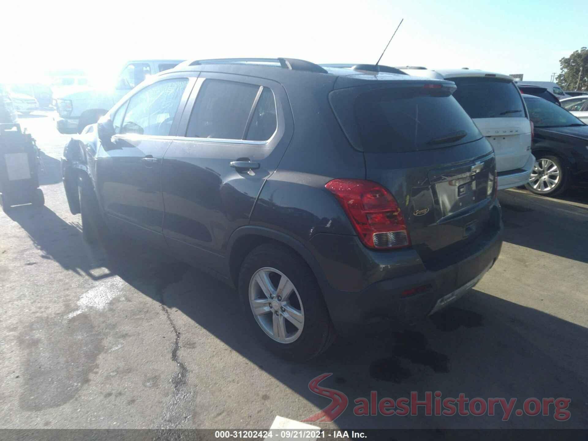 3GNCJLSB1GL215644 2016 CHEVROLET TRAX