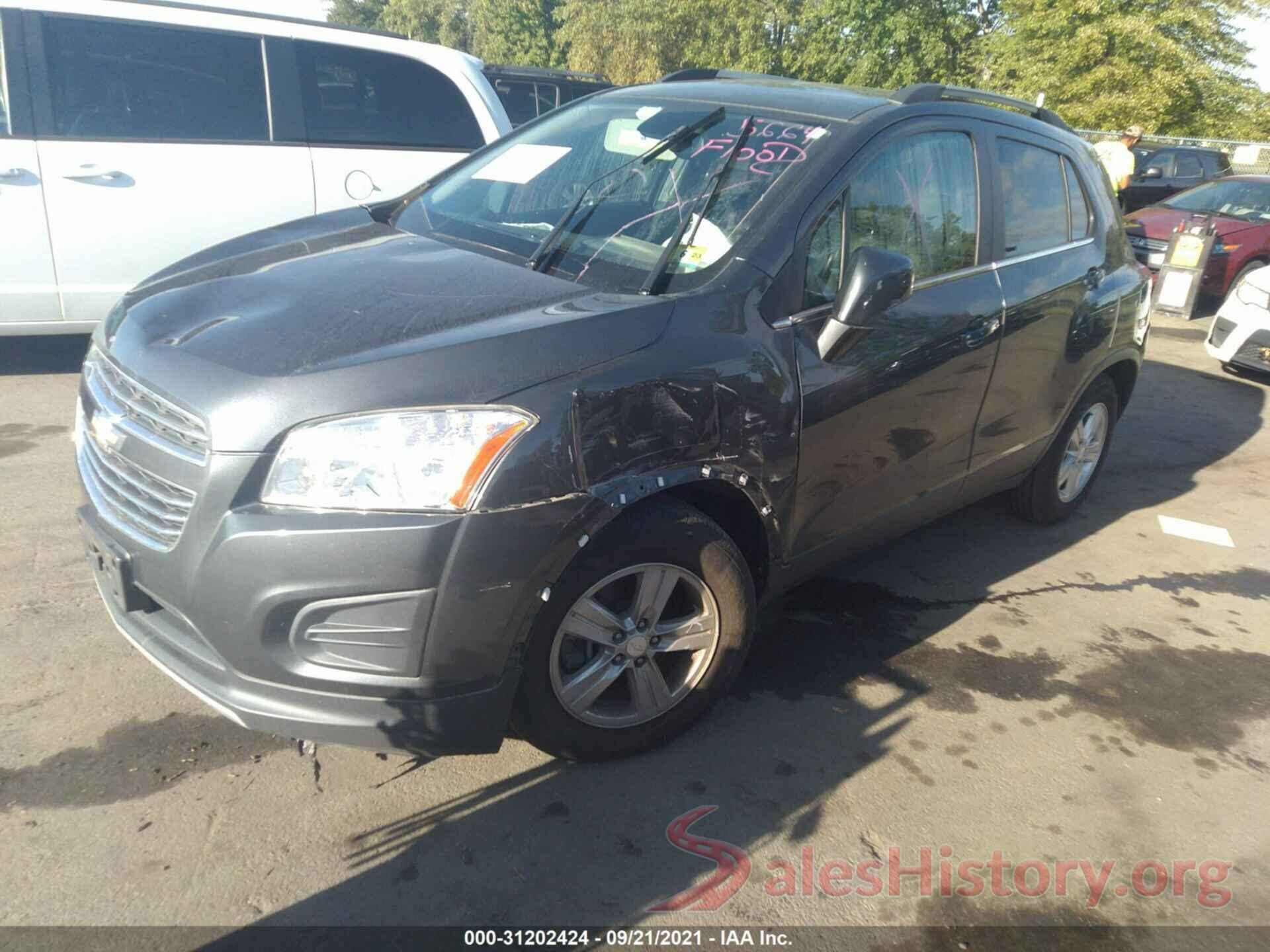 3GNCJLSB1GL215644 2016 CHEVROLET TRAX