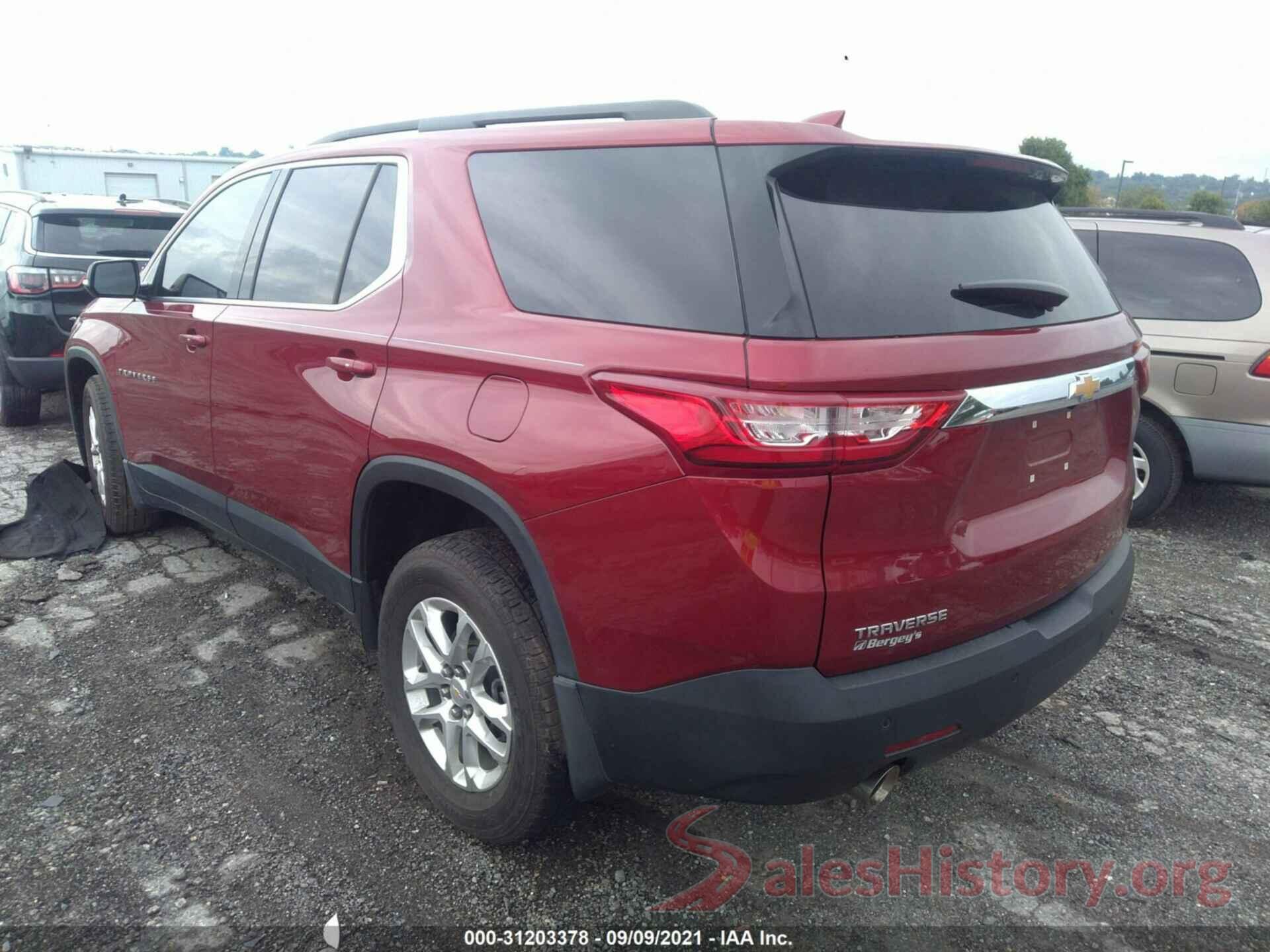 1GNERGKWXKJ108250 2019 CHEVROLET TRAVERSE