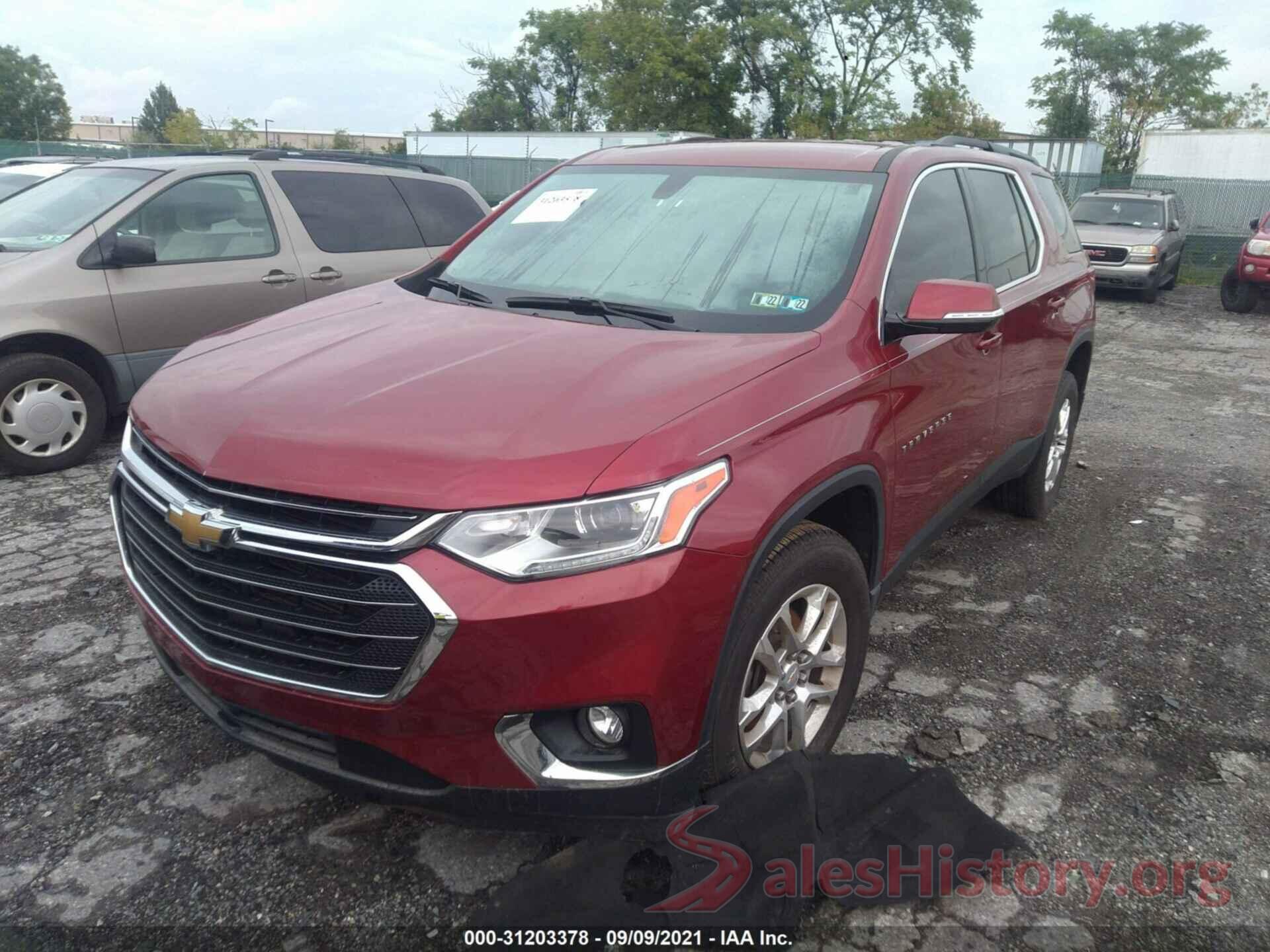 1GNERGKWXKJ108250 2019 CHEVROLET TRAVERSE