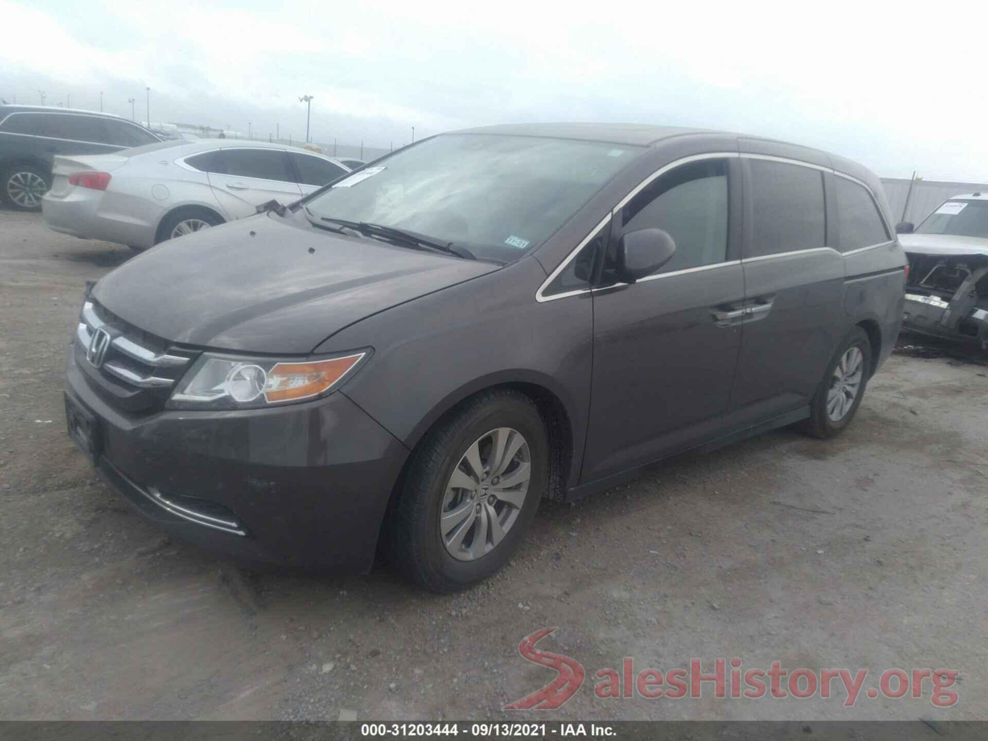 5FNRL5H61GB128442 2016 HONDA ODYSSEY